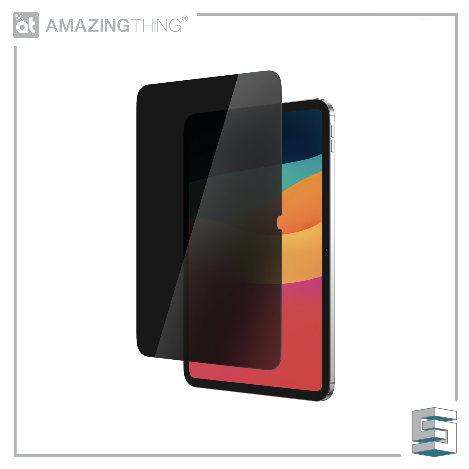 Tempered Glass for Apple iPad Air (2024) - AMAZINGTHING Radix Full Glass 0.3mm Privacy Global Synergy Concepts