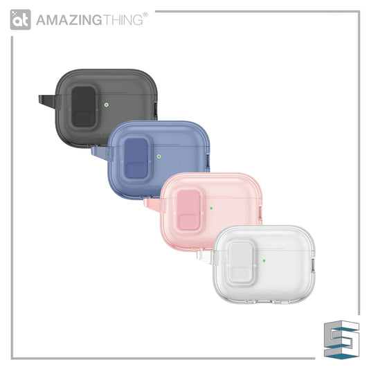 Case for Apple AirPods Pro 3 - AMAZINGTHING Minimal Global Synergy Concepts