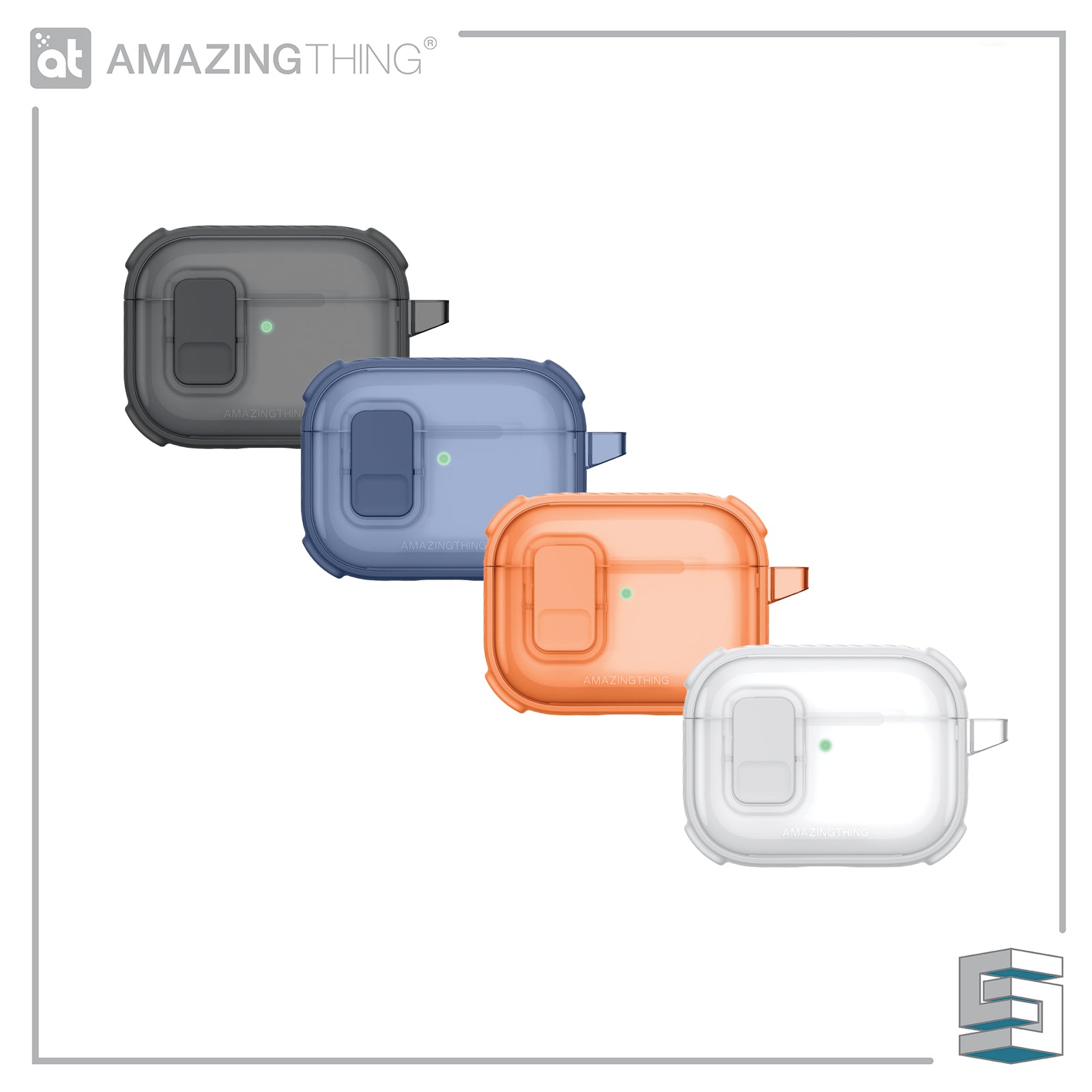 Case for Apple AirPods Pro 3 - AMAZINGTHING Titan Pro Global Synergy Concepts