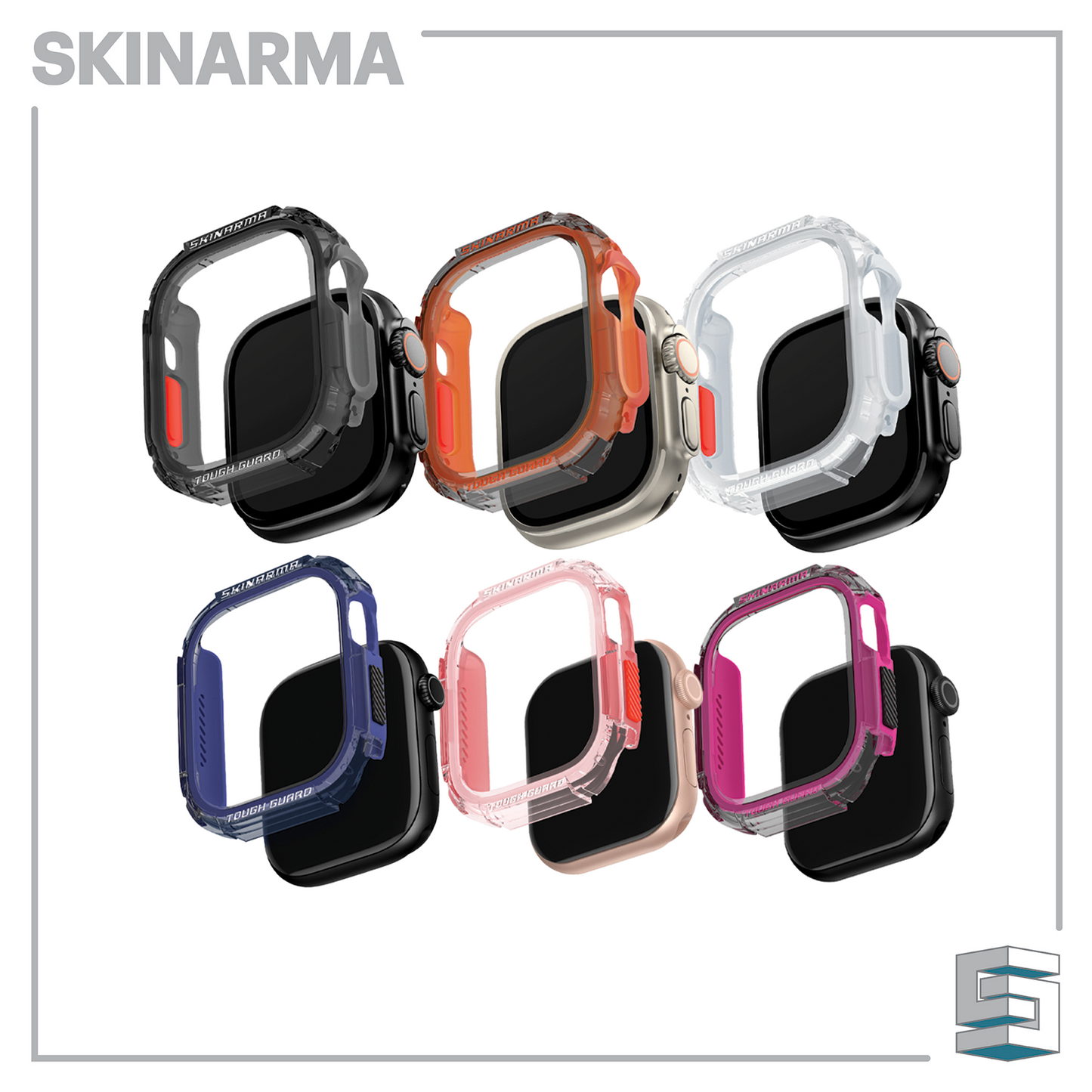 Case for Apple Watch series 10 - SKINARMA Atom Global Synergy Concepts