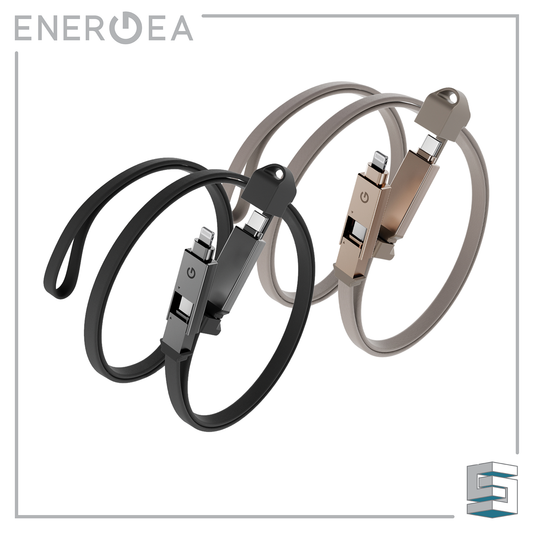 2-in-1 USB-C + Lightning Cable - ENERGEA Sheath 100CM Global Synergy Concepts