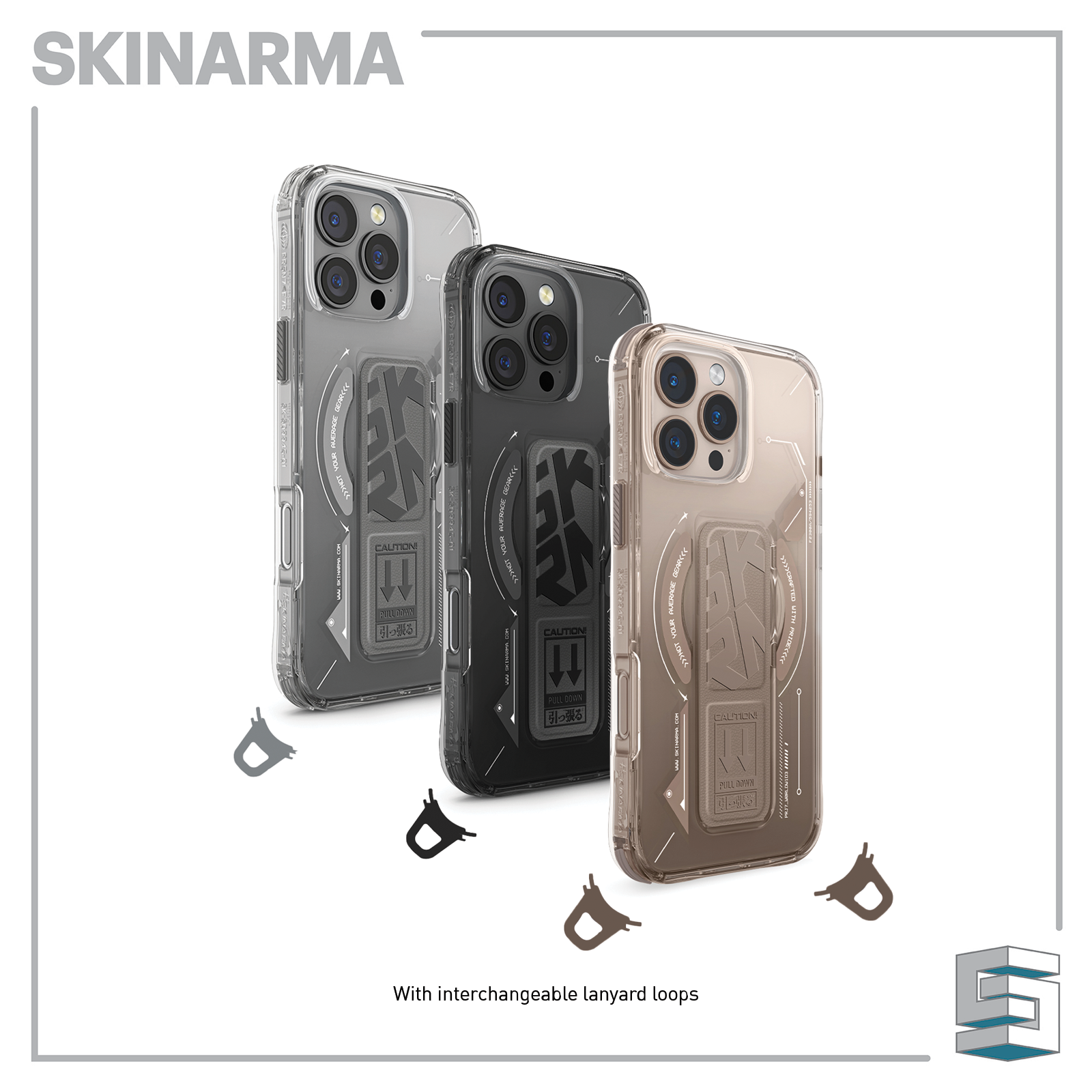 Case for Apple iPhone 16 series - SKINARMA Helio Global Synergy Concepts