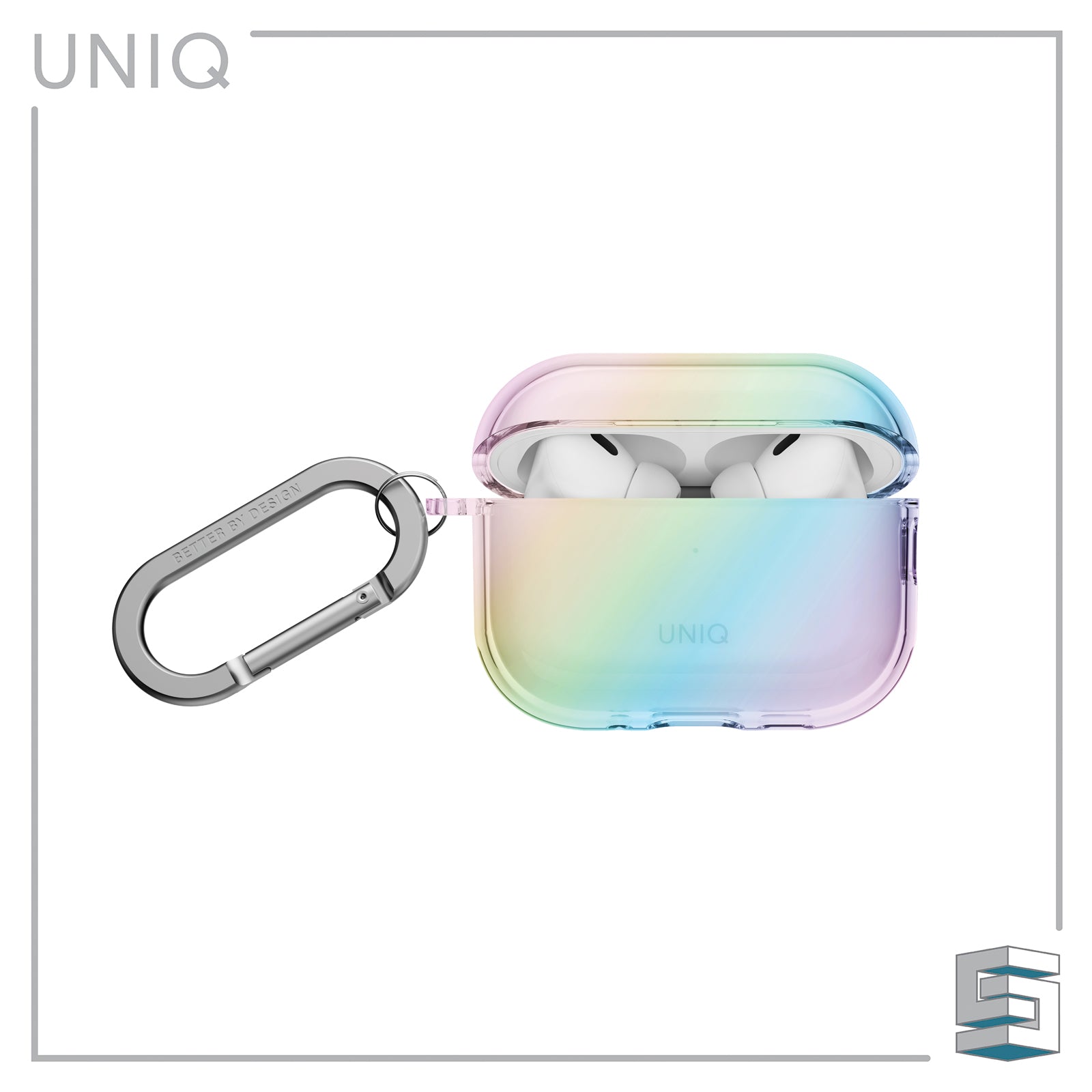 Case for Apple AirPods Pro 3 (2025) - UNIQ Iridescia Global Synergy Concepts