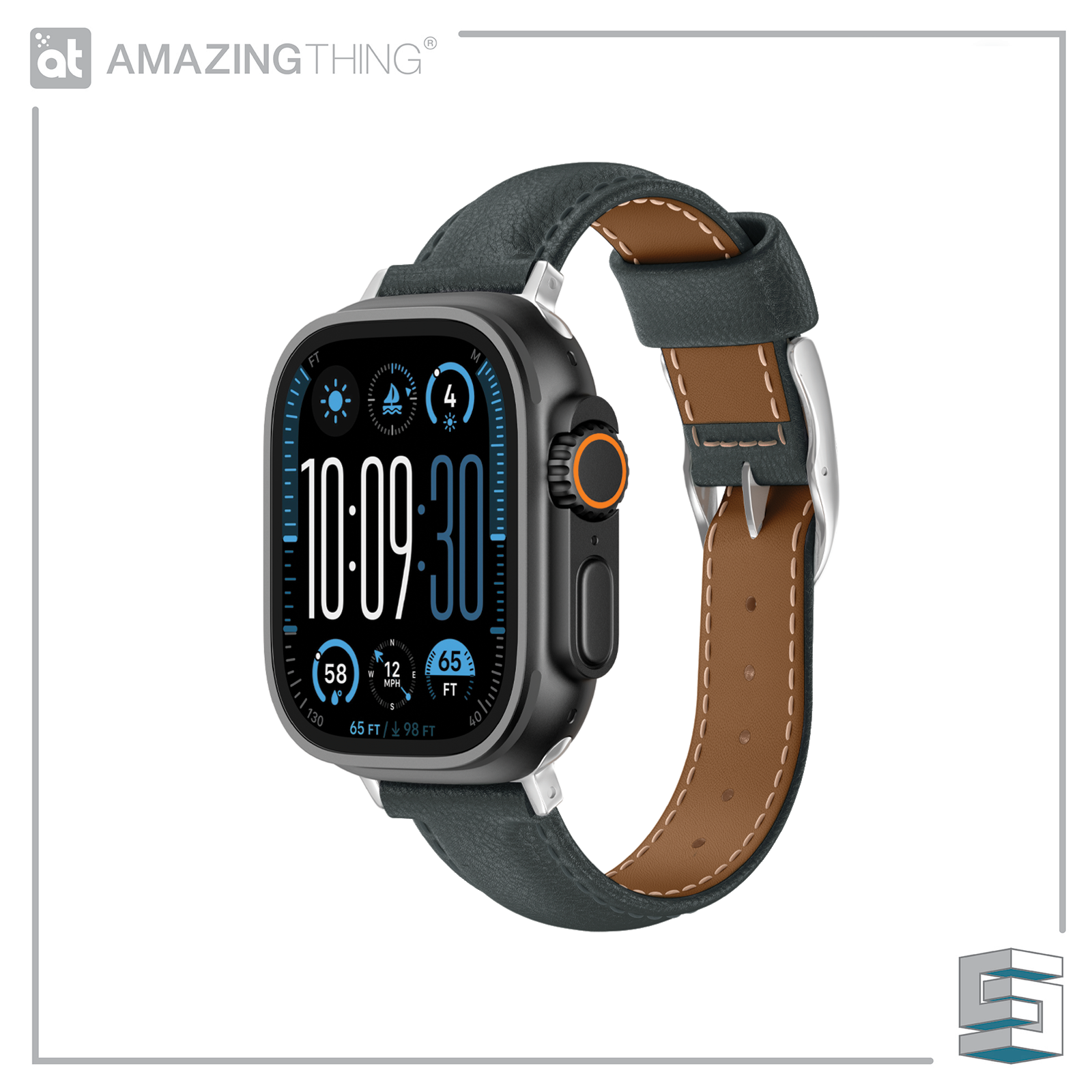 Apple Watch Strap - AMAZINGTHING Glamour Class Watch Band (49/46/45mm) Global Synergy Concepts