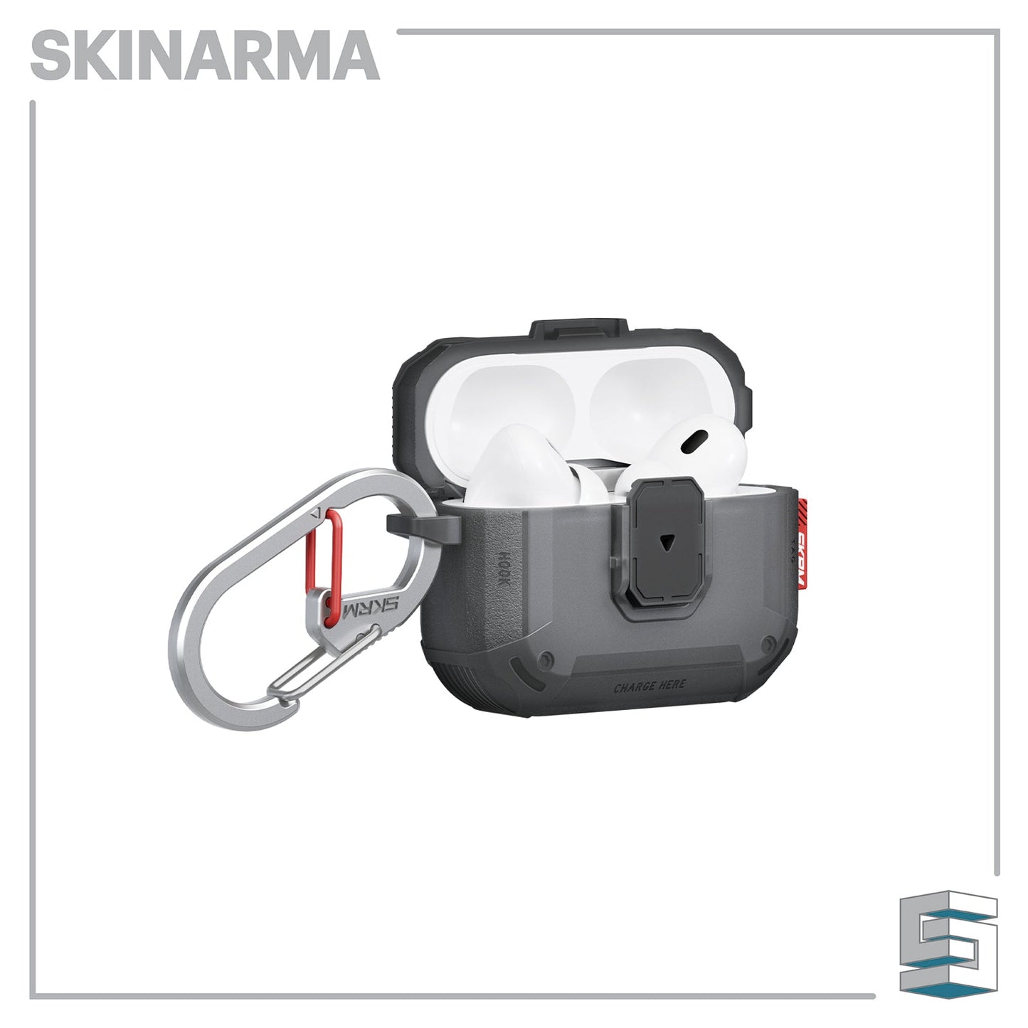 Case for Apple AirPods Pro 3 - SKINARMA Mecha LE Global Synergy Concepts