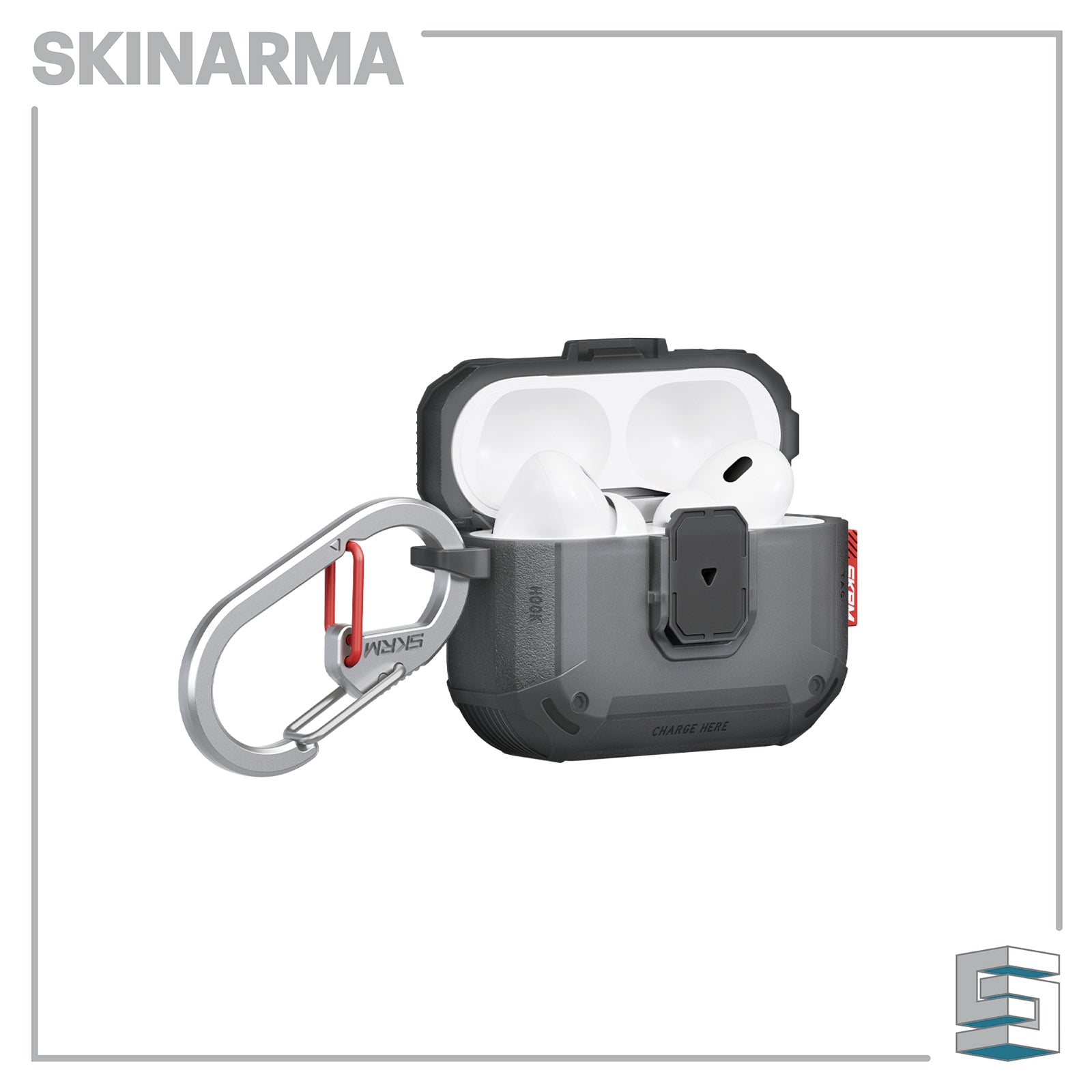 Case for Apple AirPods Pro 3 - SKINARMA Mecha LE Global Synergy Concepts