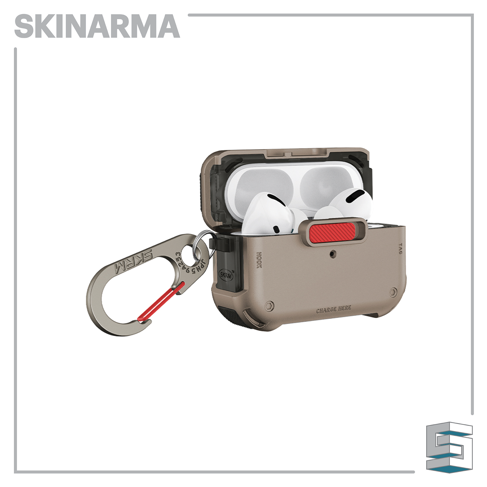 Case for Apple AirPods Pro 2 - SKINARMA Mecha Global Synergy Concepts