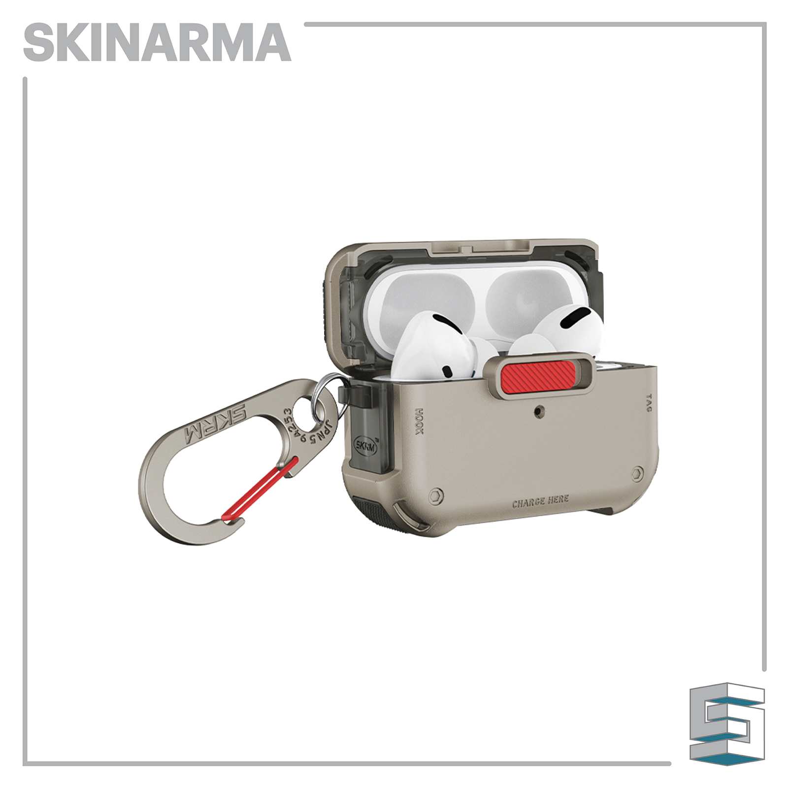 Case for Apple AirPods Pro 2 - SKINARMA Mecha Global Synergy Concepts