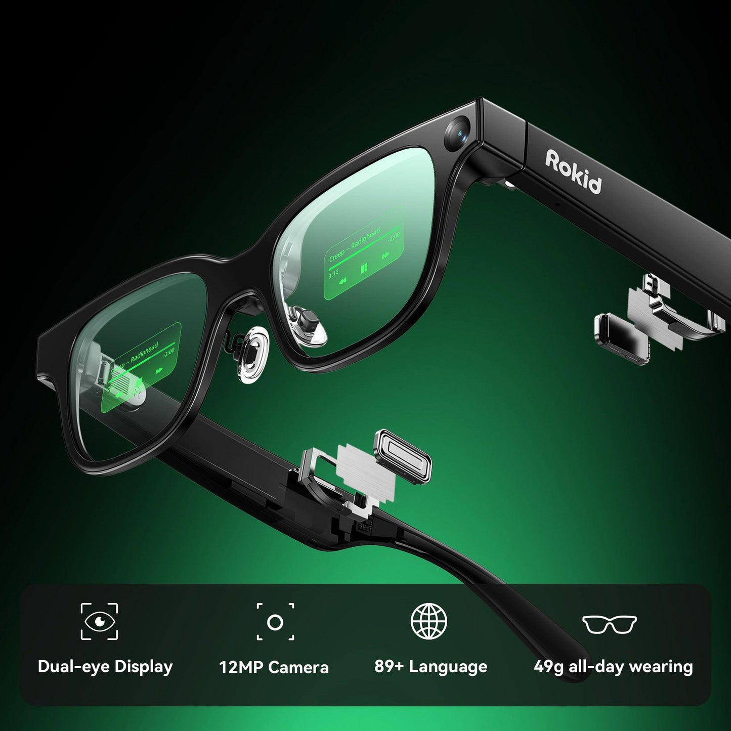 [PREORDER ONLY] AI Glasses - ROKID Glasses Global Synergy Concepts