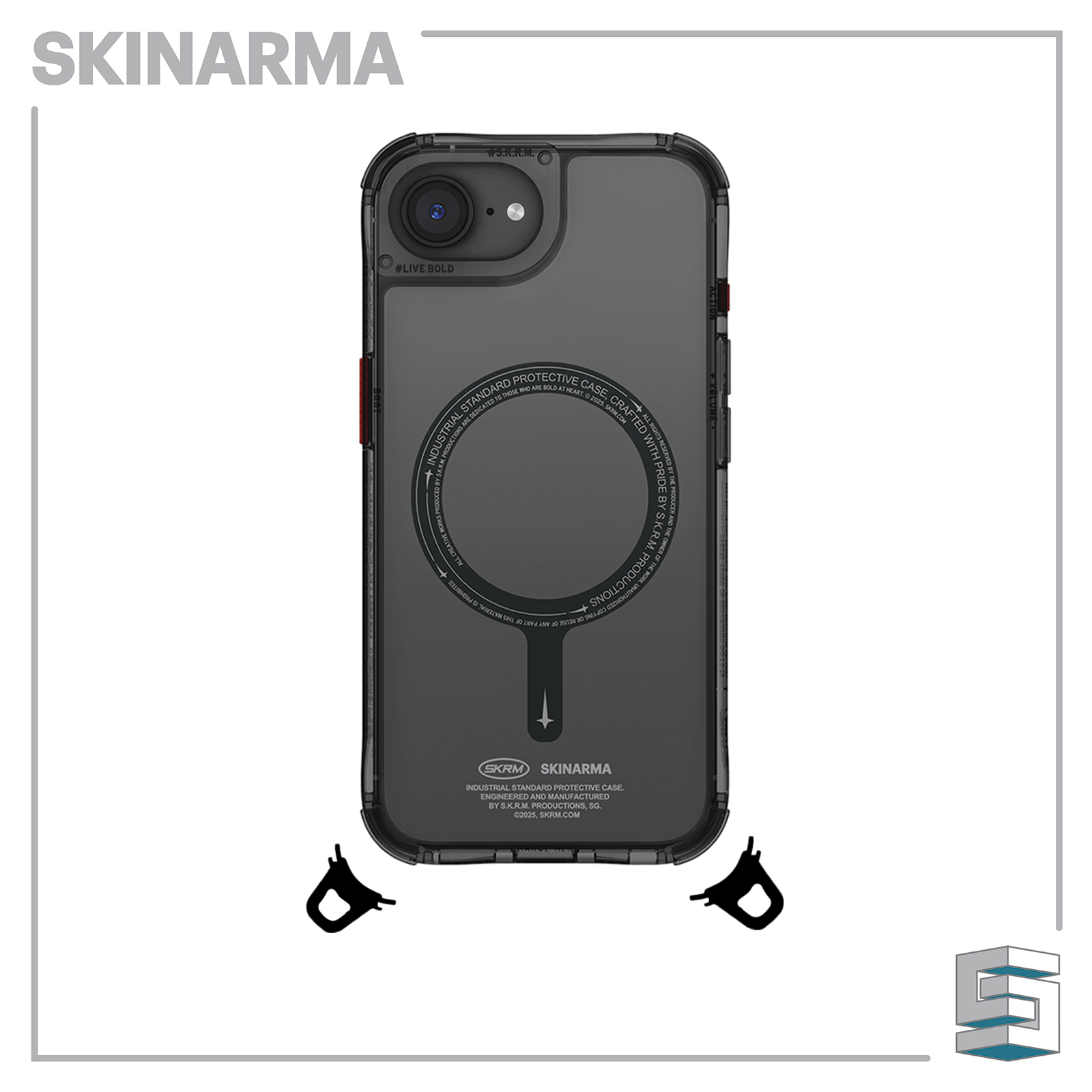 Case for Apple iPhone 16e - SKINARMA Saido MagCharge Global Synergy Concepts