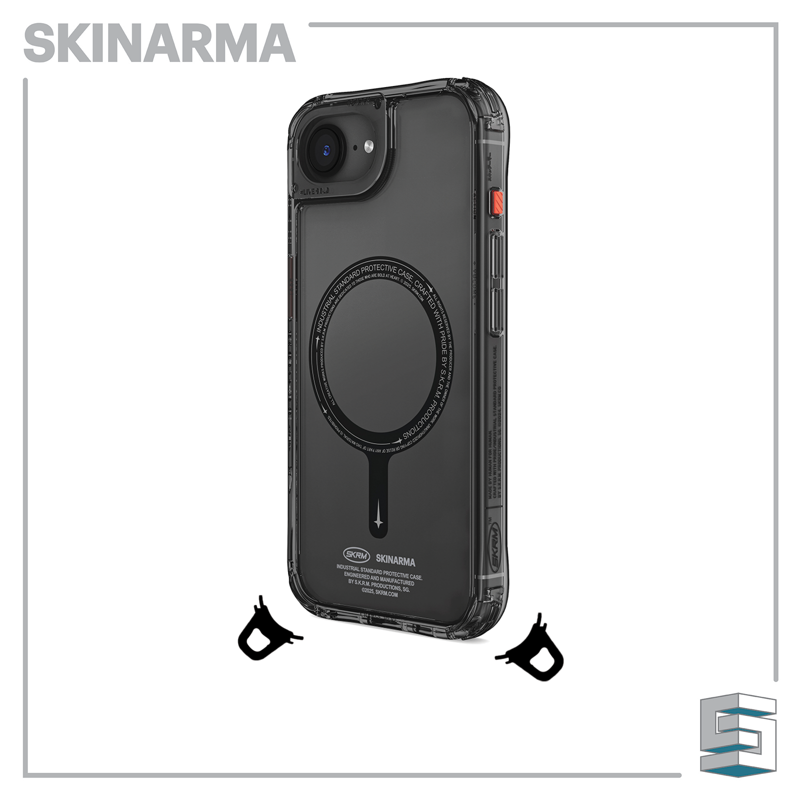Case for Apple iPhone 16e - SKINARMA Saido MagCharge Global Synergy Concepts