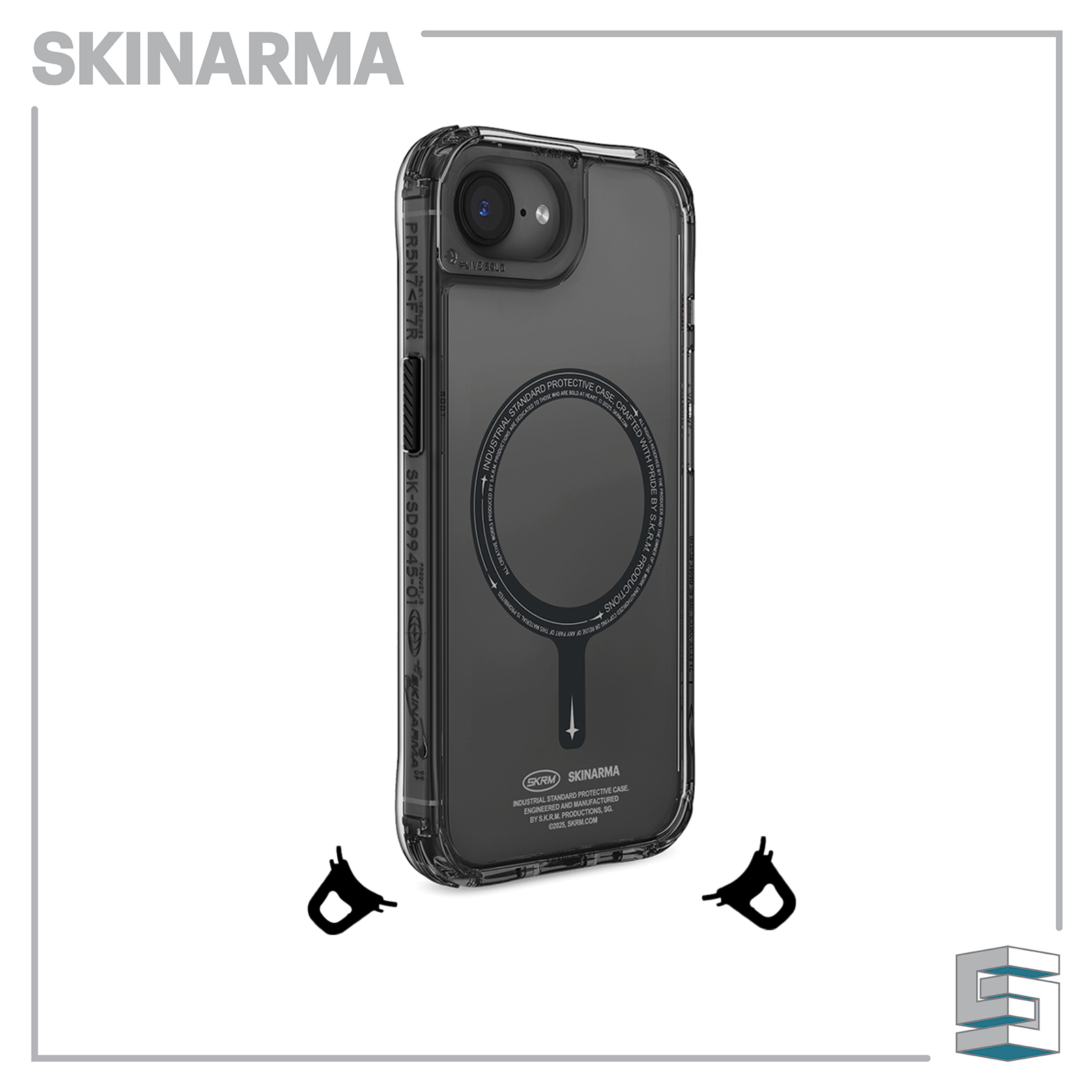 Case for Apple iPhone 16e - SKINARMA Saido MagCharge Global Synergy Concepts