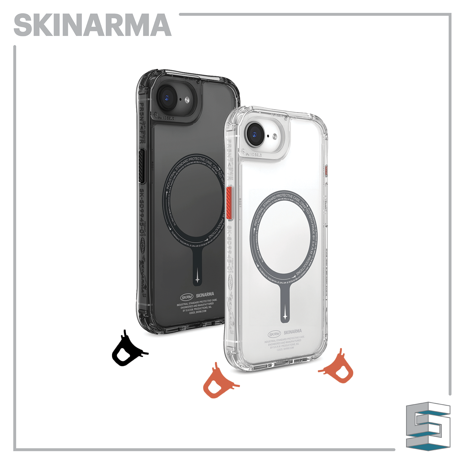 Case for Apple iPhone 16e - SKINARMA Saido MagCharge Global Synergy Concepts