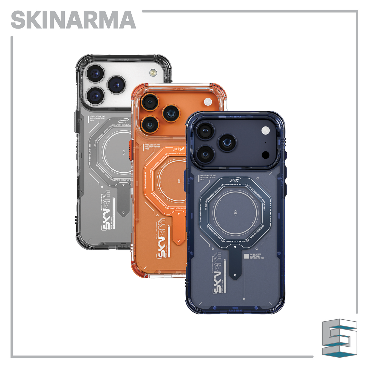 Case for Apple iPhone 17 series - SKINARMA Magma Global Synergy Concepts