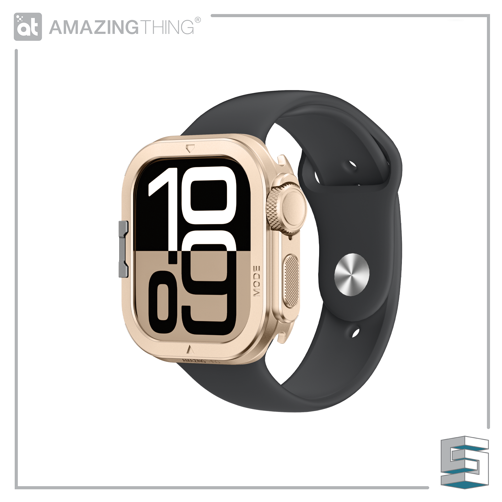 Case for Apple Watch series 10 - AMAZINGTHING Titan Pro ArmorFit (46MM) Global Synergy Concepts