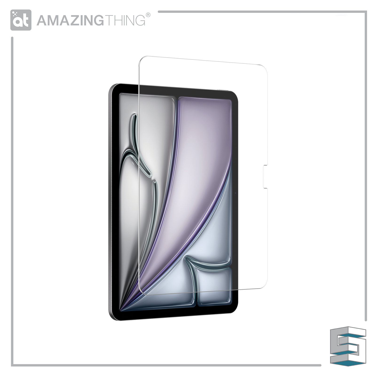 Tempered Glass for Apple iPad Air M3 (2025) - AMAZINGTHING Supreme Radix Full Glass Ultra Clarity Global Synergy Concepts