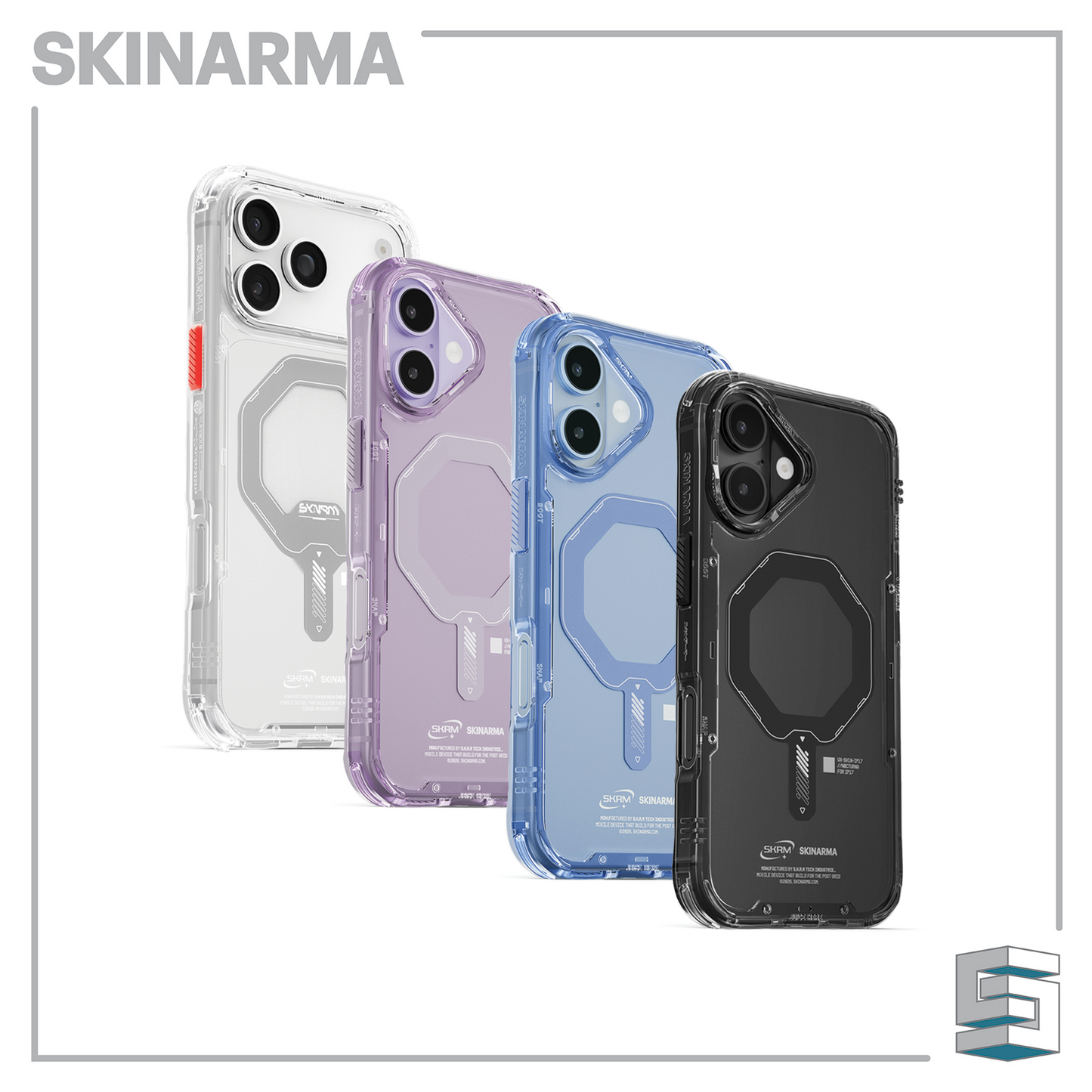 Case for Apple iPhone 17 series - SKINARMA Saido Magcharge Global Synergy Concepts
