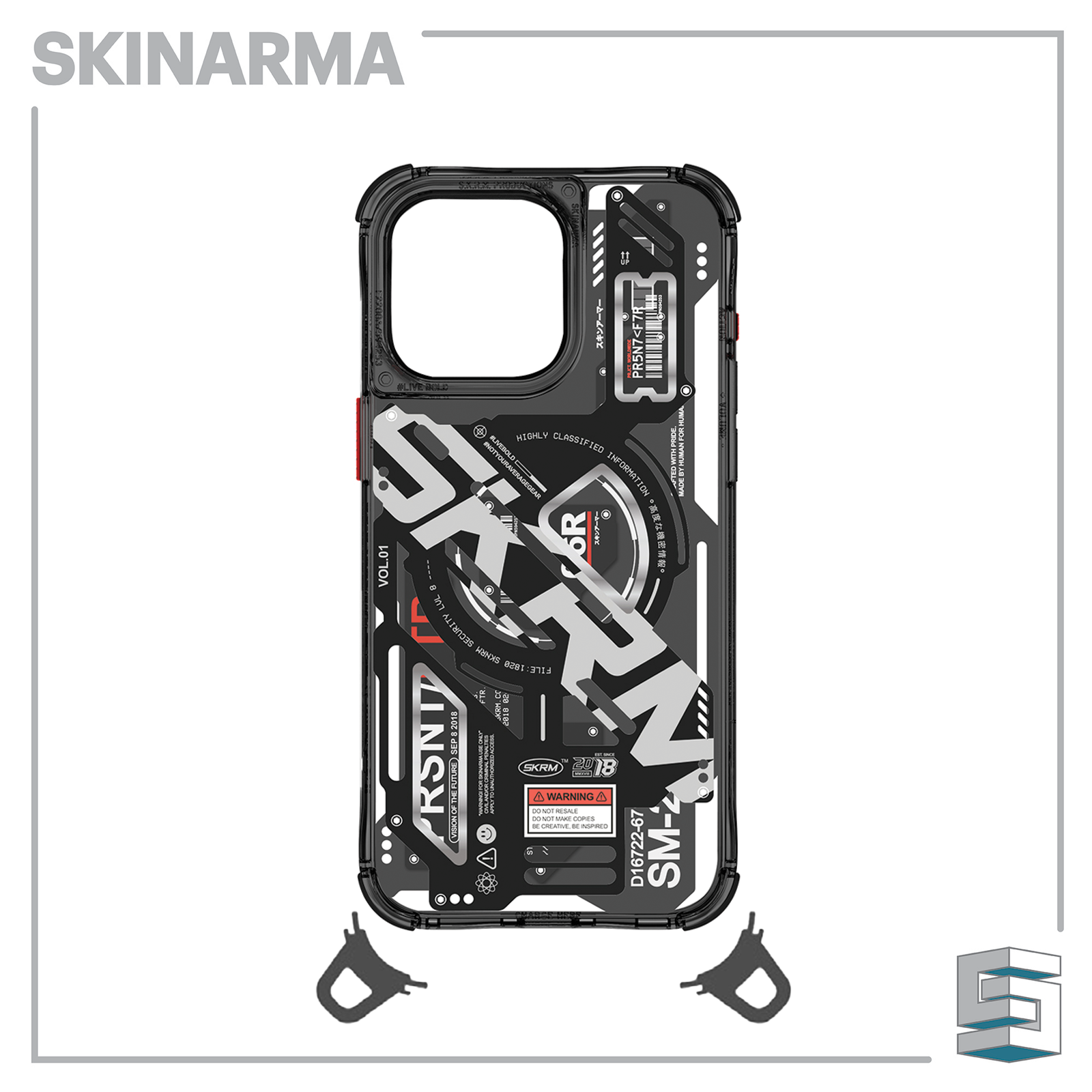 Case for Apple iPhone 15 series - SKINARMA Ekho Global Synergy Concepts