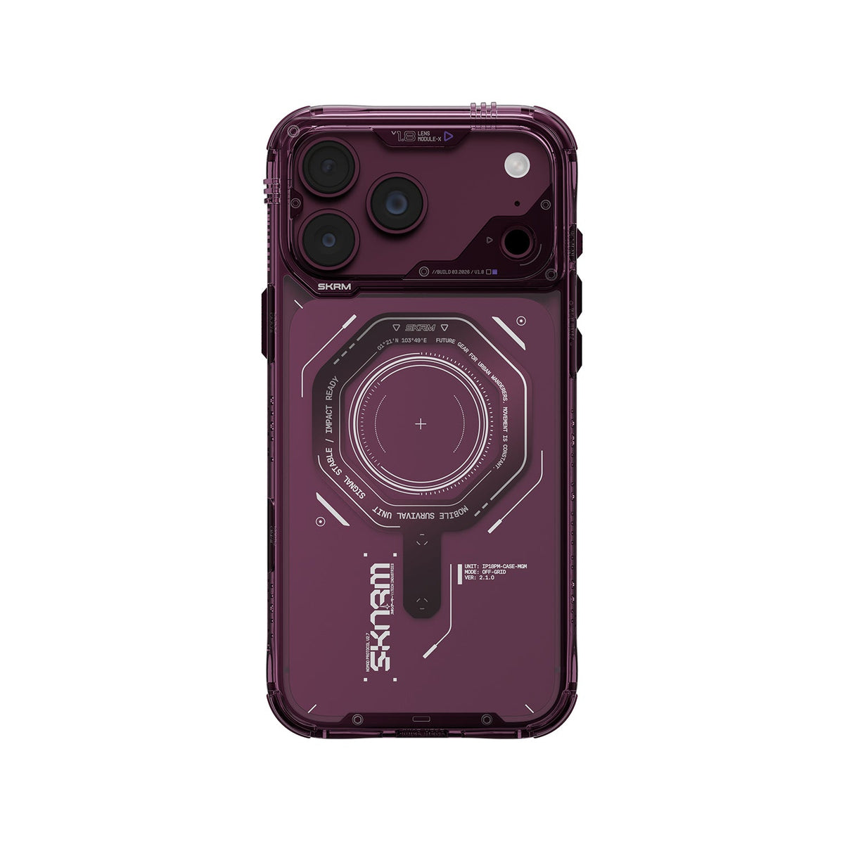 Case for iPhone 18 - SKINARMA Magma Global Synergy Concepts