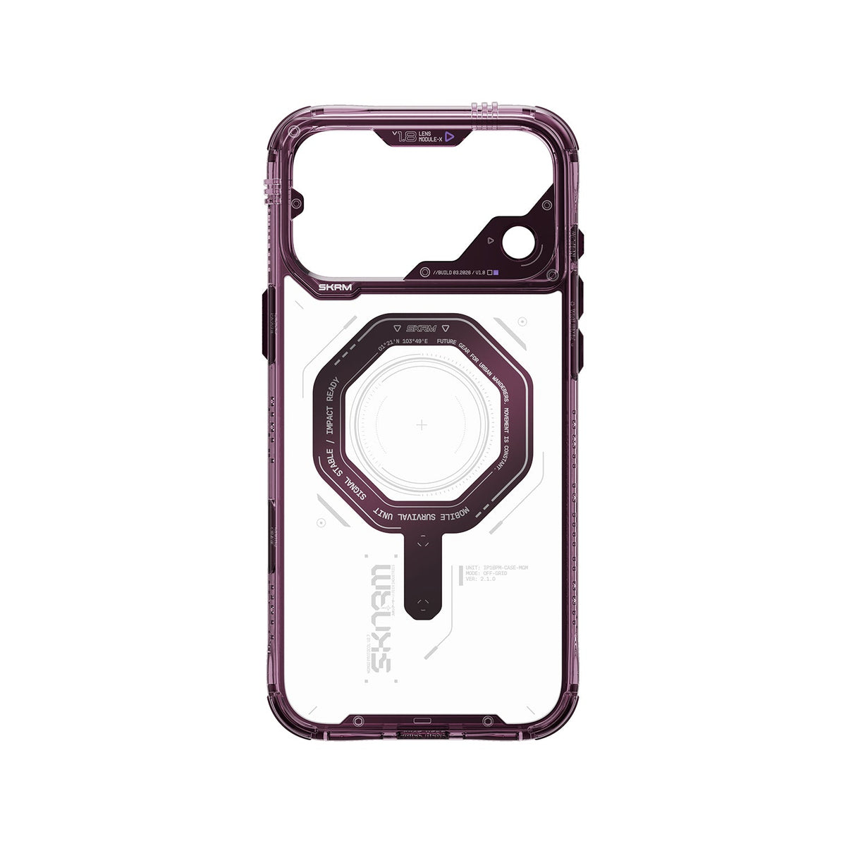 Case for iPhone 18 - SKINARMA Magma Global Synergy Concepts