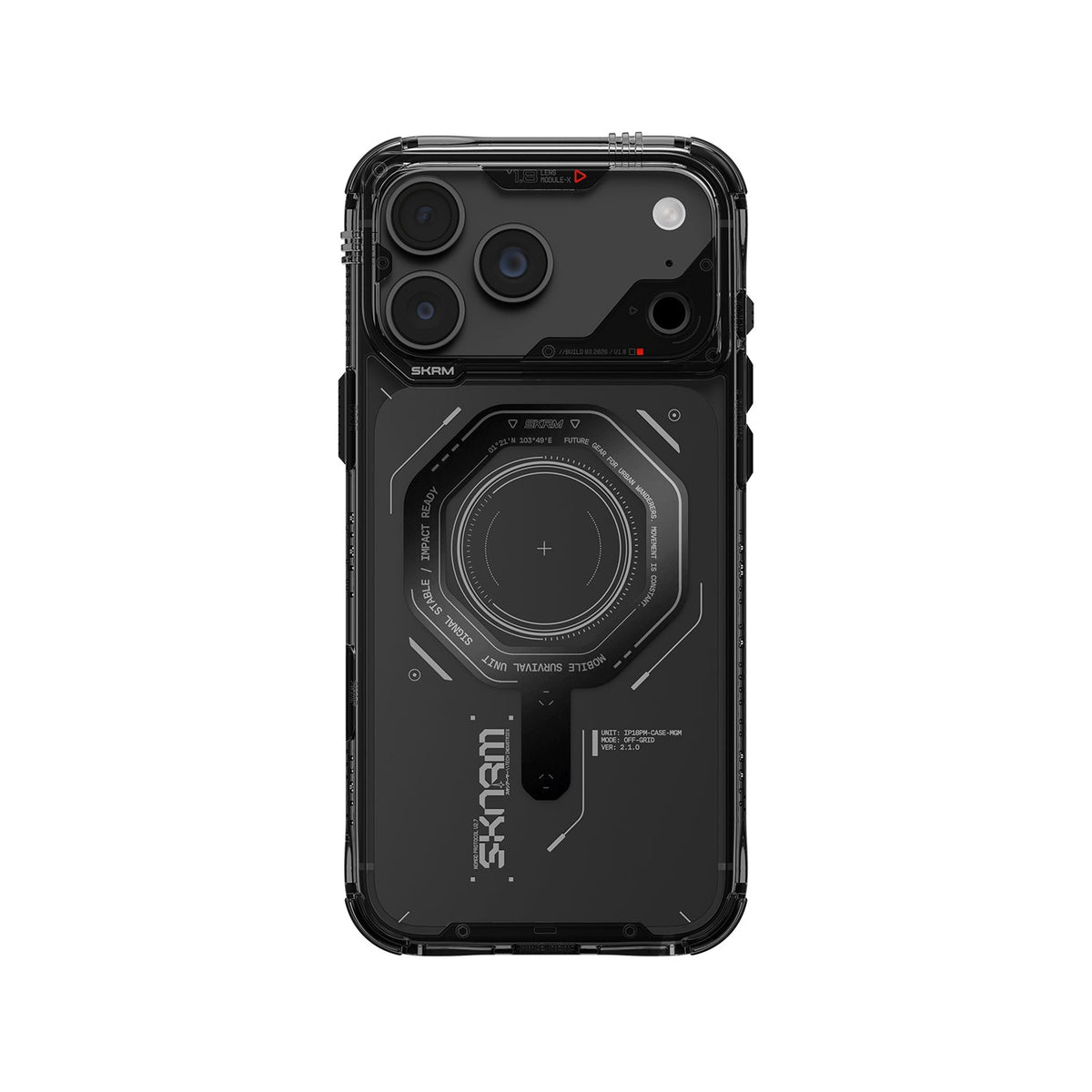 Case for iPhone 18 - SKINARMA Magma Global Synergy Concepts