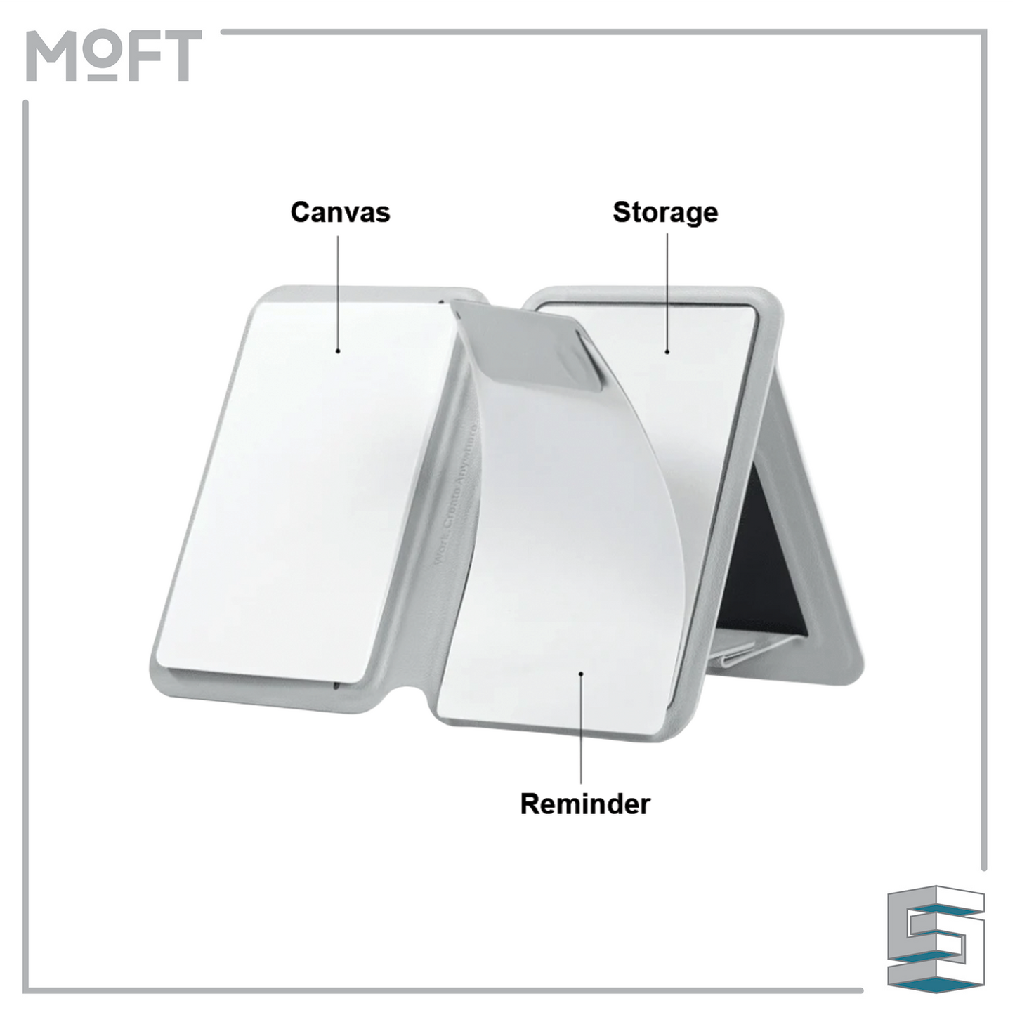 Snap notepad and stand - MOFT Snap Flow Global Synergy Concepts