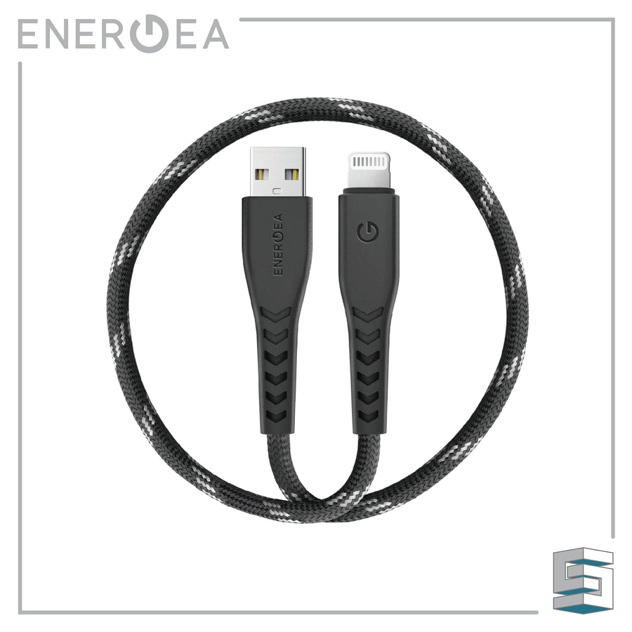 Charge & Sync A to Lightning Cable - ENERGEA NyloFlex MFI 30CM Global Synergy Concepts