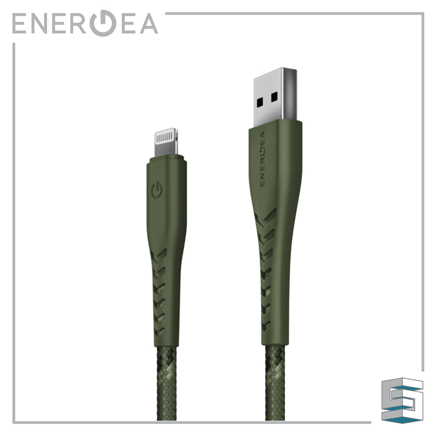 Charge & Sync A to Lightning Cable - ENERGEA NyloFlex MFI 1.5M Global Synergy Concepts