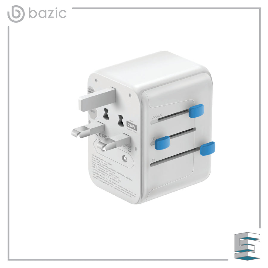 Travel Adapter - ENERGEA Bazic GoPort Travel Adapter Global Synergy Concepts