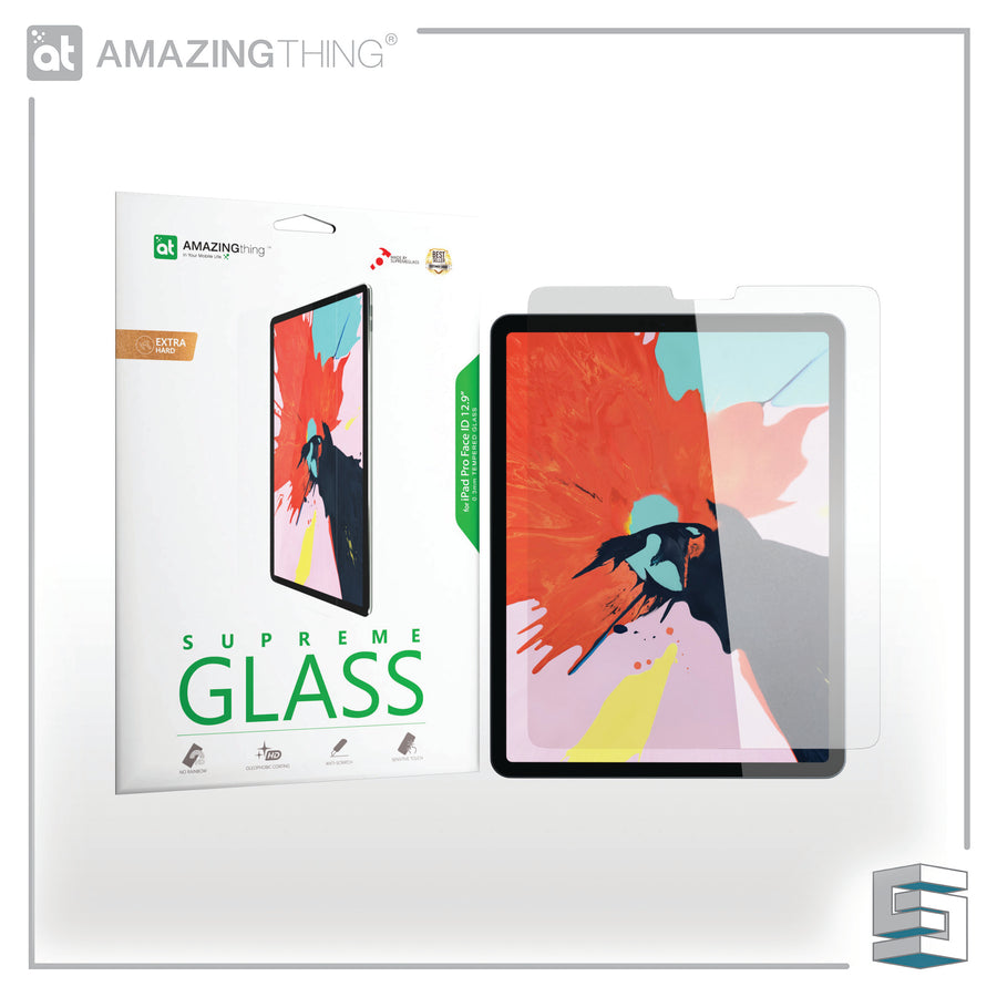 Tempered Glass for Apple iPad Pro 12.9" (2018) – AMAZINGTHING SupremeGlass Ultra Clear 0.3mm Global Synergy Concepts