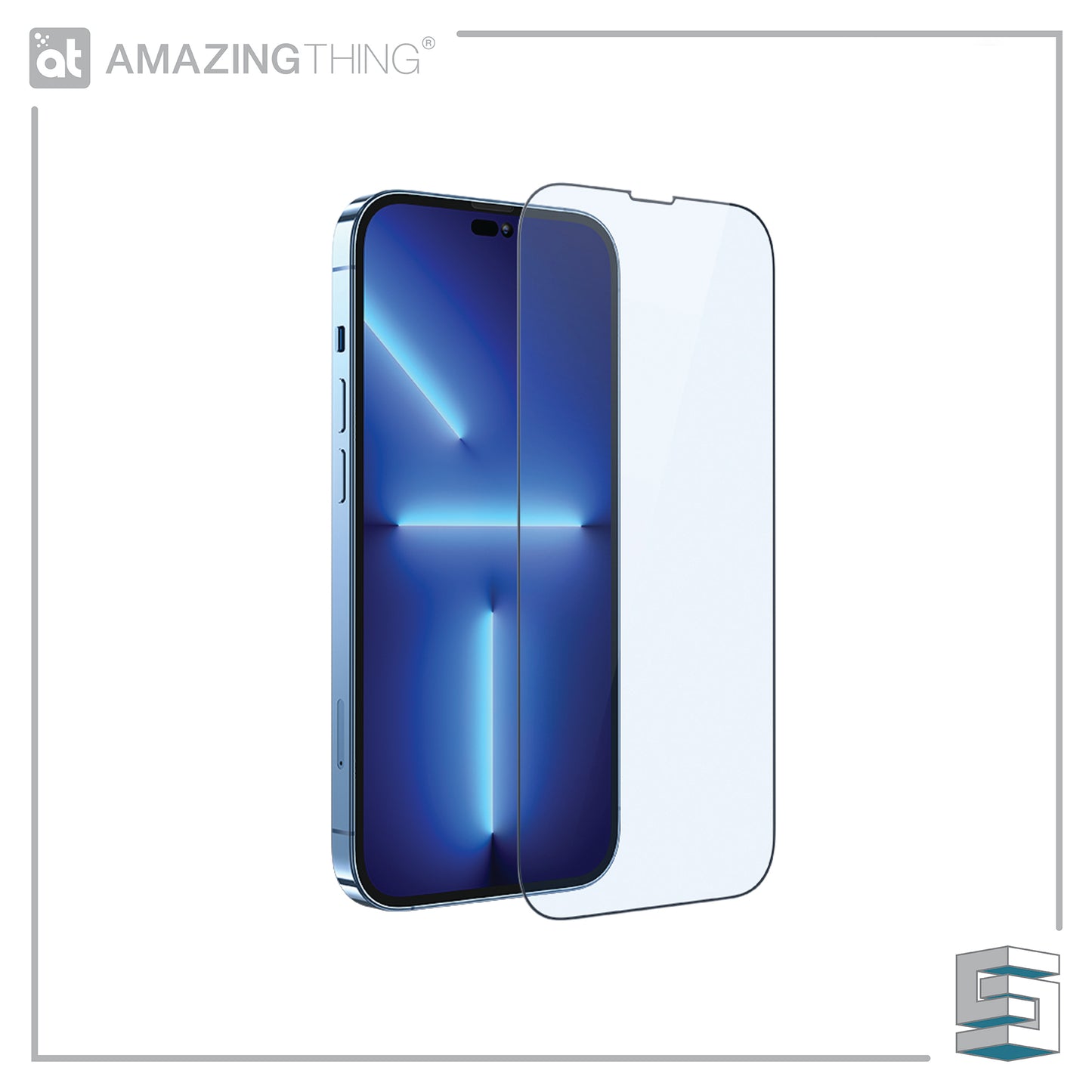 Tempered Glass for Apple iPhone 14 series - AMAZINGTHING RADIX SupremeGlass 2.75D 0.3mm Anti Blue Light Full Glass Global Synergy Concepts