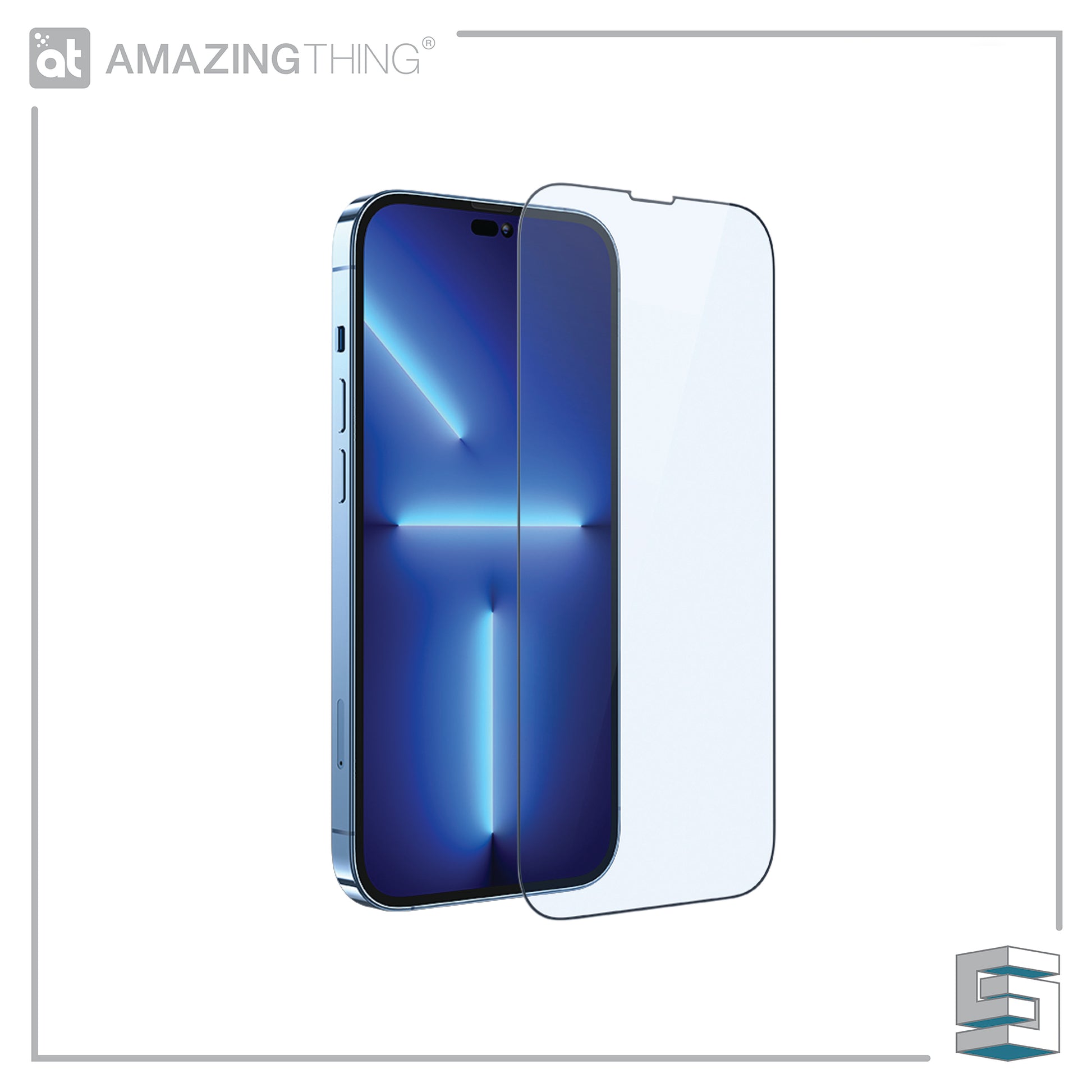 Tempered Glass for Apple iPhone 14 series - AMAZINGTHING RADIX SupremeGlass 2.75D 0.3mm Anti Blue Light Full Glass Global Synergy Concepts