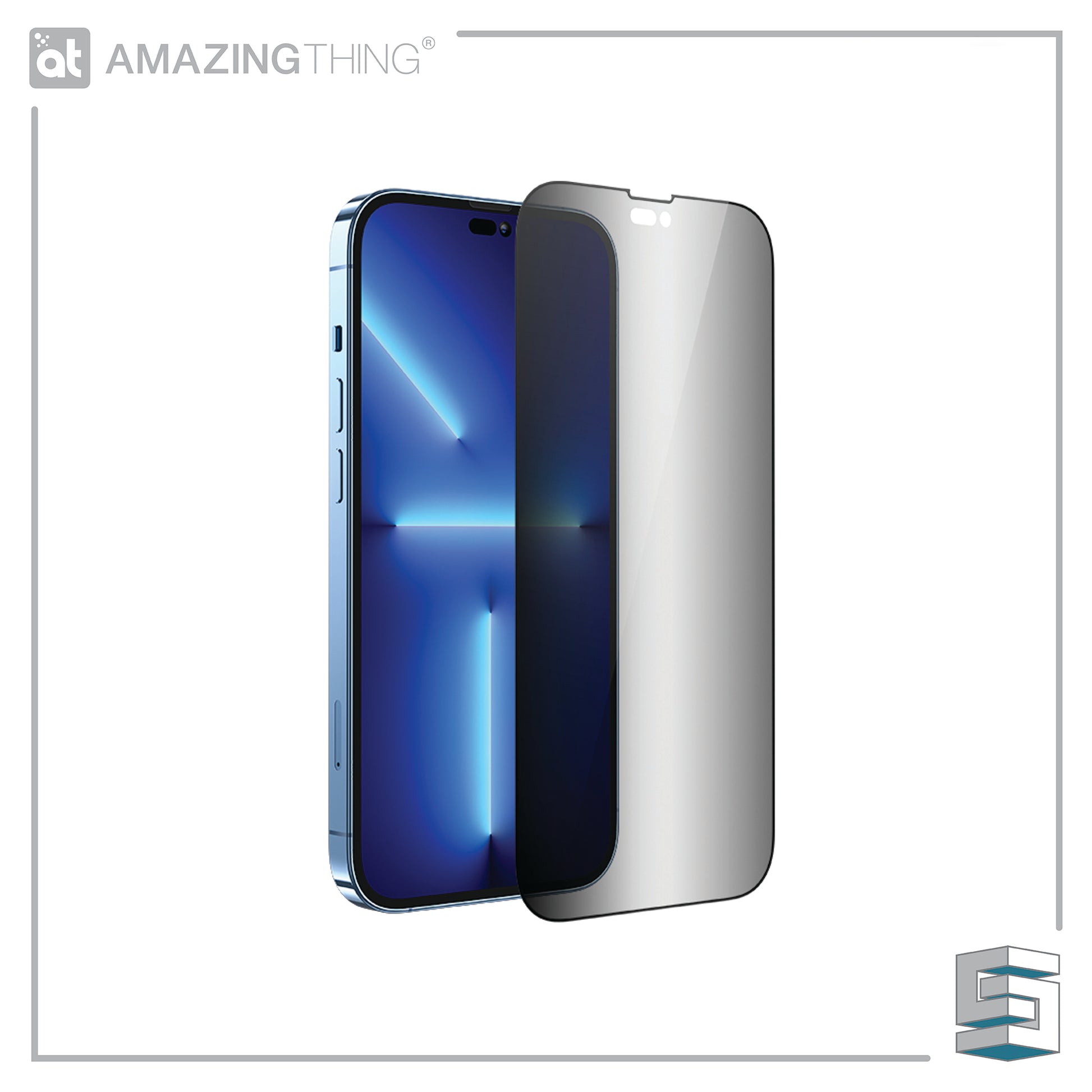 Tempered Glass for Apple iPhone 14 series - AMAZINGTHING RADIX SupremeGlass 2.75D 0.3mm Privacy Full Glass Global Synergy Concepts