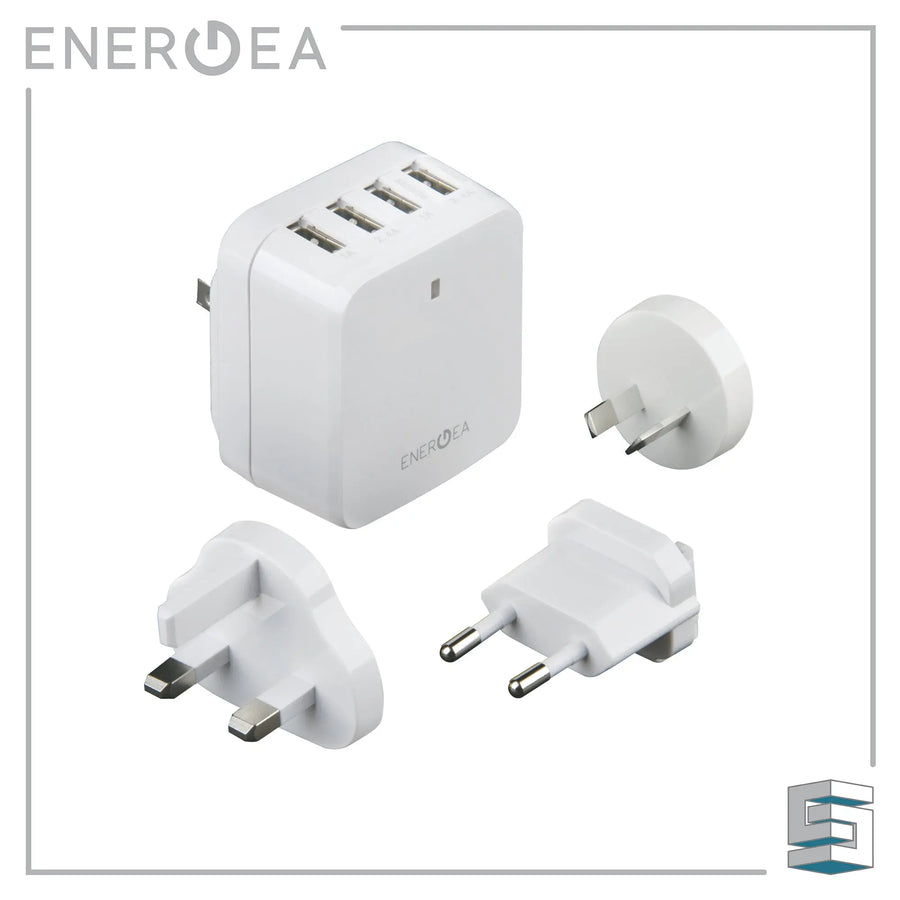4-USB Wall Charger - ENERGEA TravelWorld 6.8 Global Synergy Concepts