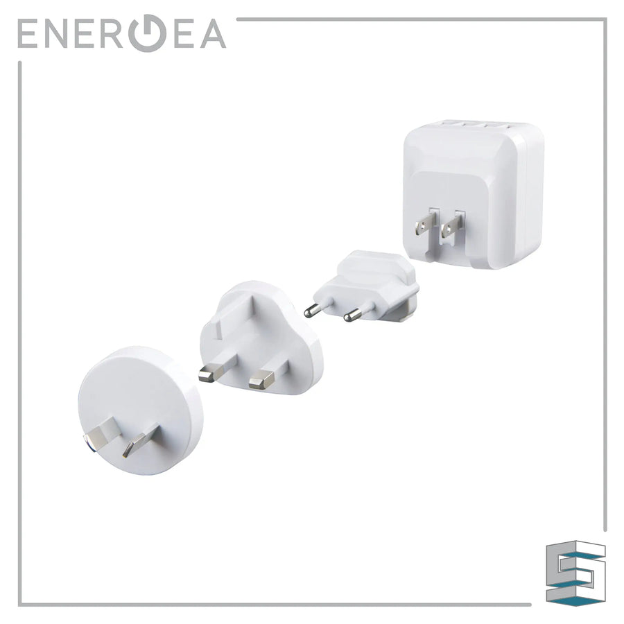 4-USB Wall Charger - ENERGEA TravelWorld 6.8 Global Synergy Concepts