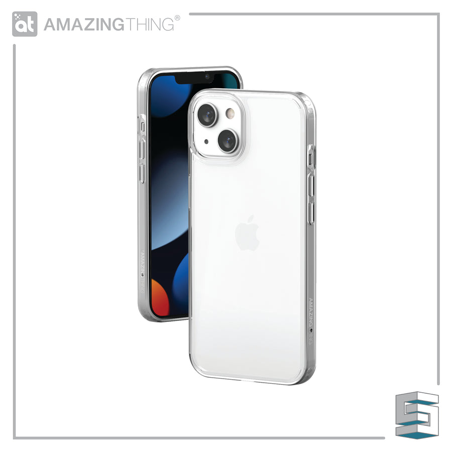 Case for Apple iPhone 13 series - AMAZINGTHING Minimal Drop Proof Clear (antimicrobial) Global Synergy Concepts