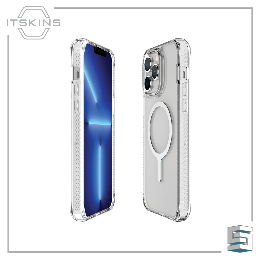 Case for Apple iPhone 14 series - ITSKINS Hybrid_R // MagClear Global Synergy Concepts