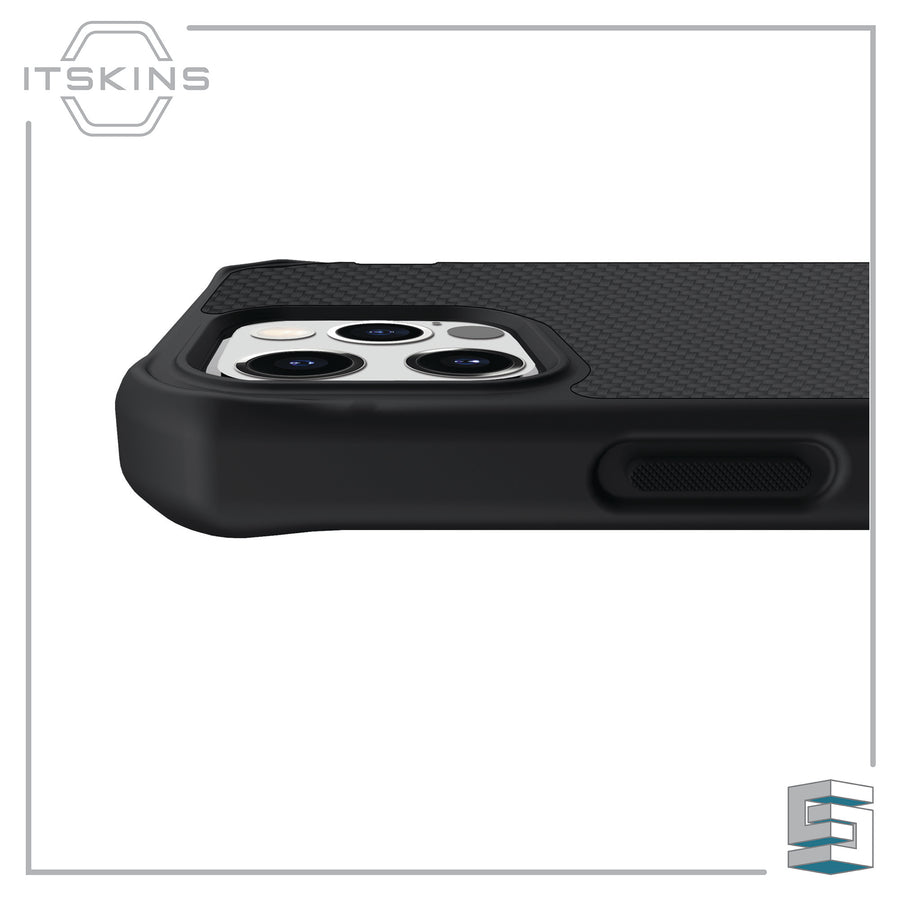 Case for Apple iPhone 12 series - ITSKINS Hybrid // Ballistic Global Synergy Concepts