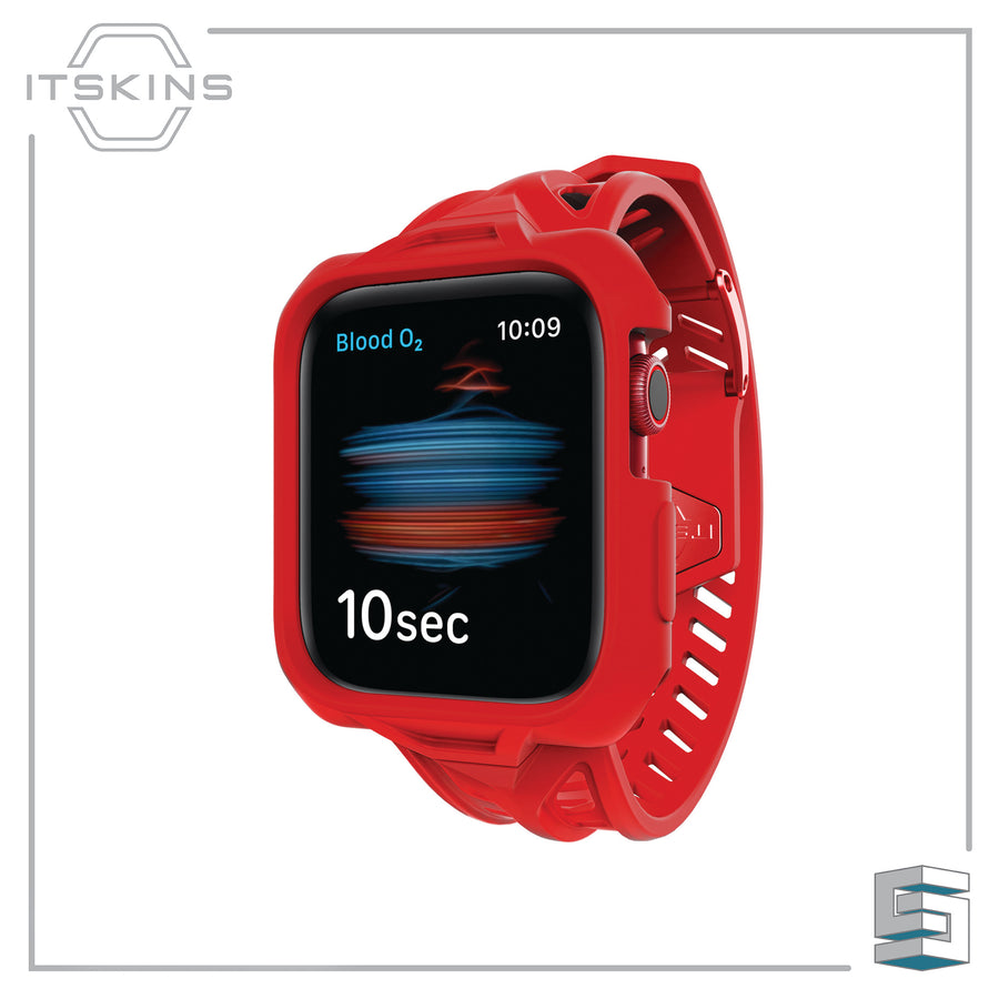 Case for Apple Watch Series SE/4/5/6/7/8 - ITSKINS Spectrum // Solid Combo (Strap + Case) Global Synergy Concepts