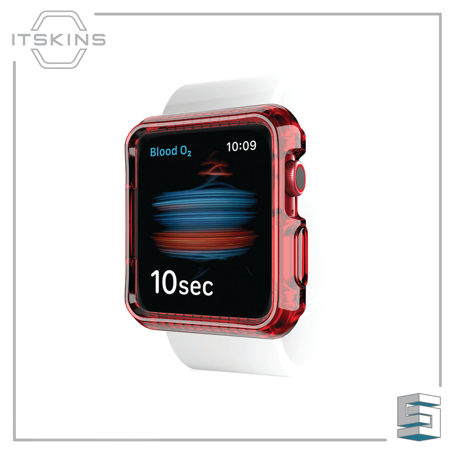 Case for Apple Watch SE/7/6/5/4 Series - ITSKINS Spectrum Clear (x 2 pieces) Global Synergy Concepts