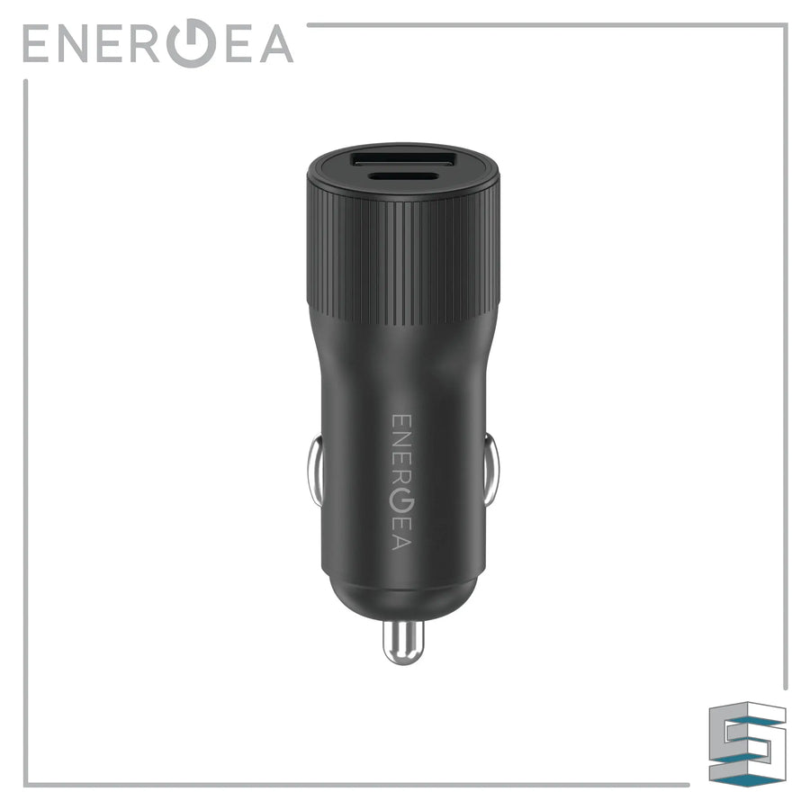 Duo Port Aluminium Car Charger - ENERGEA AluDrive D18 USB-C PD 18W Global Synergy Concepts
