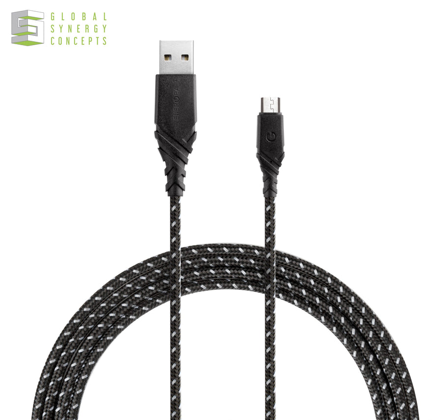 Charge & Sync Micro-USB Cable - ENERGEA Duraglitz 1.5m Global Synergy Concepts