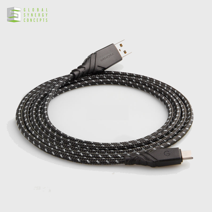 Charge & Sync 2.0 USB-C to USB-A Cable - ENERGEA Duraglitz 1.5m Global Synergy Concepts