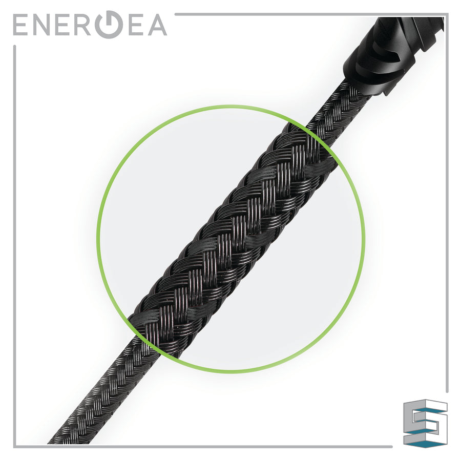 Charge & Sync 2.0 USB-A to USB-C 5A Cable - ENERGEA DuraGlitz 1.5m (antimicrobial) Global Synergy Concepts