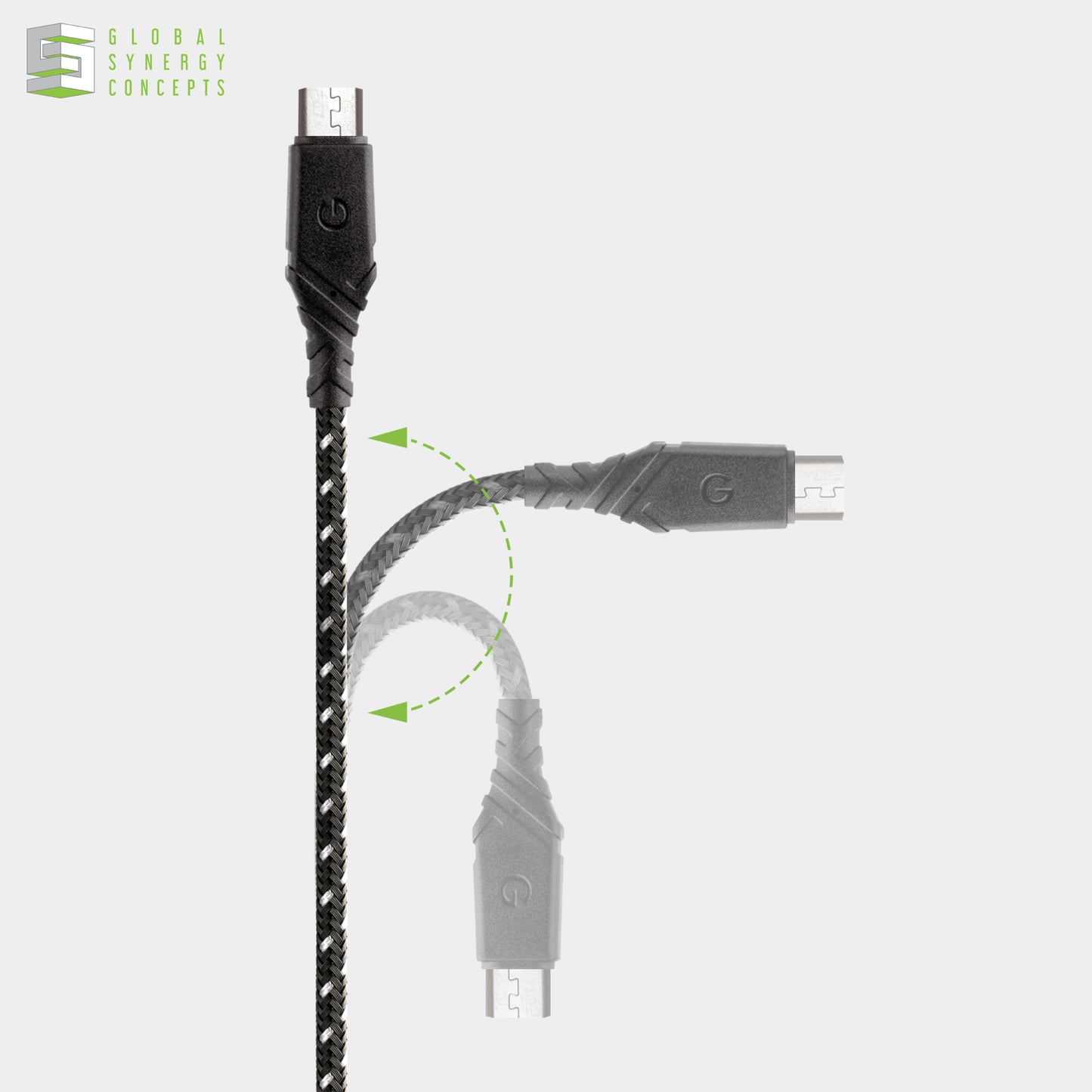 Charge & Sync Micro-USB Cable - ENERGEA Duraglitz 1.5m Global Synergy Concepts