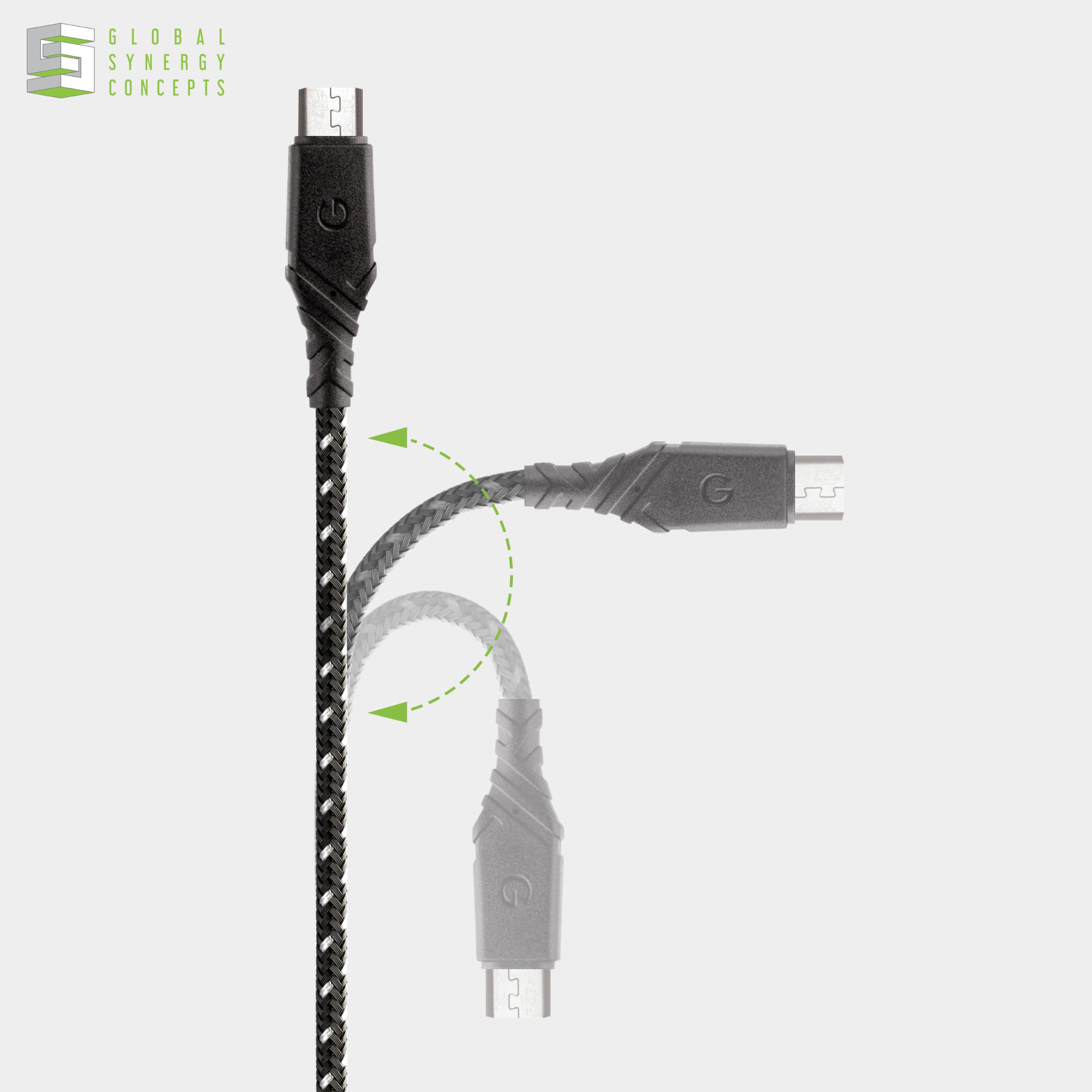 Charge & Sync Micro-USB Cable - ENERGEA Duraglitz 1.5m Global Synergy Concepts