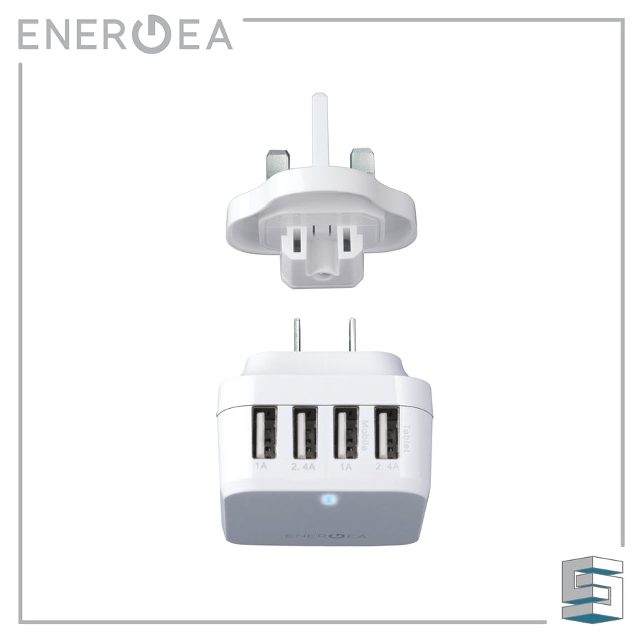 USB Wall Charger - Energea Travelite 6.8 (UK+US) Global Synergy Concepts