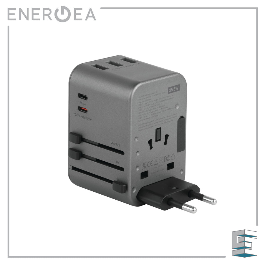 Universal Adapter - ENERGEA TravelWorld Adapter 35 Global Synergy Concepts