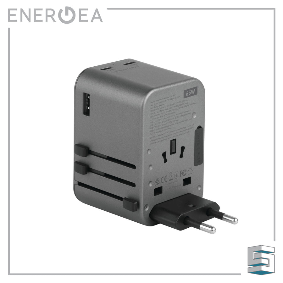 Universal Adapter - ENERGEA TravelWorld Adapter GaN65 Global Synergy Concepts