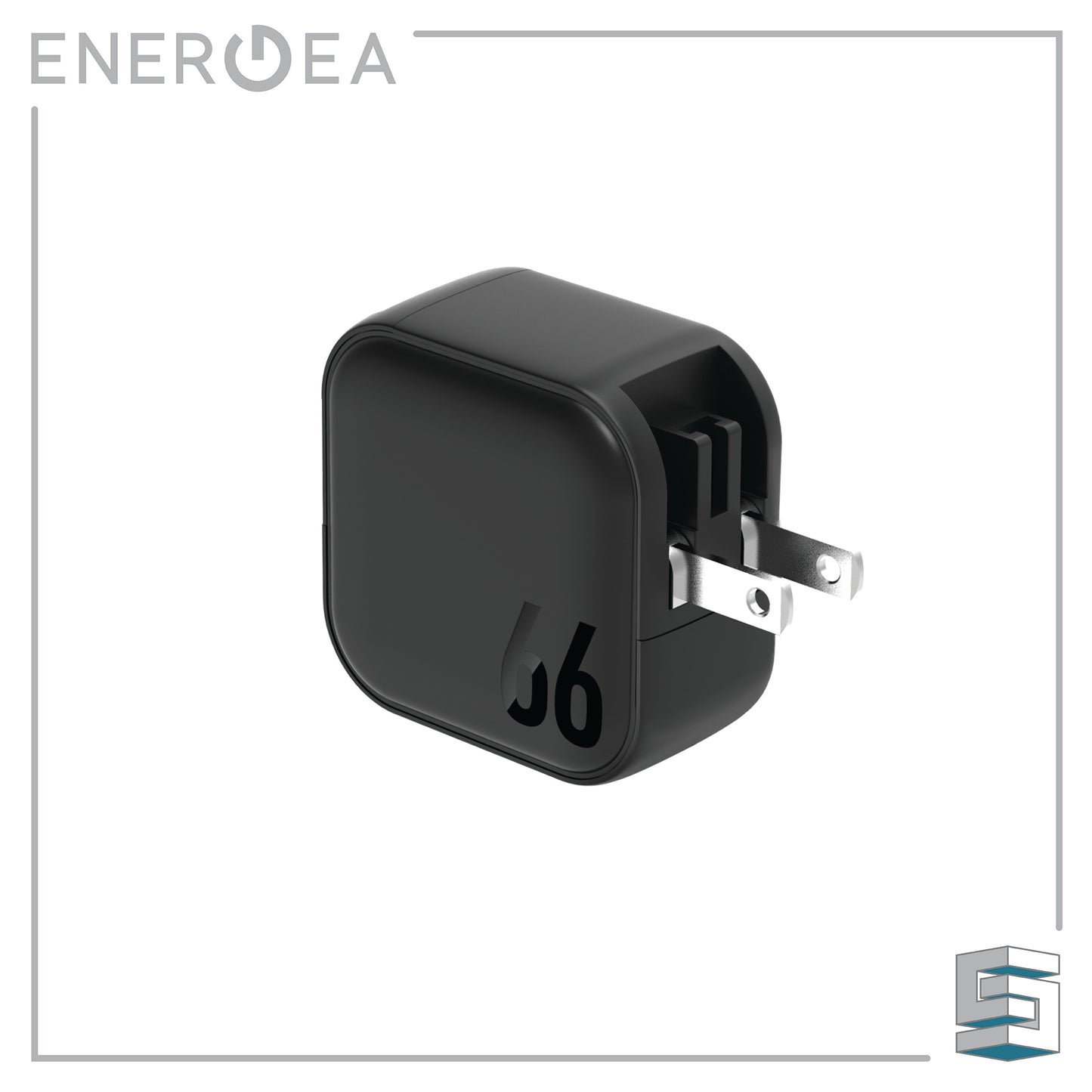 Wall Charger - ENERGEA Travelite GAN66 (US+UK) Global Synergy Concepts